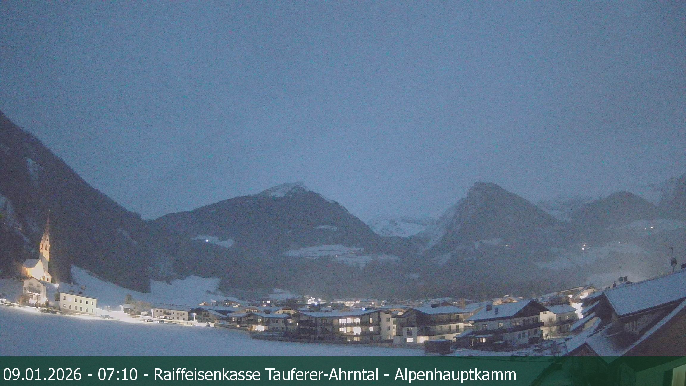 Archiv Foto Webcam Tauferer Ahrntal: Luttach