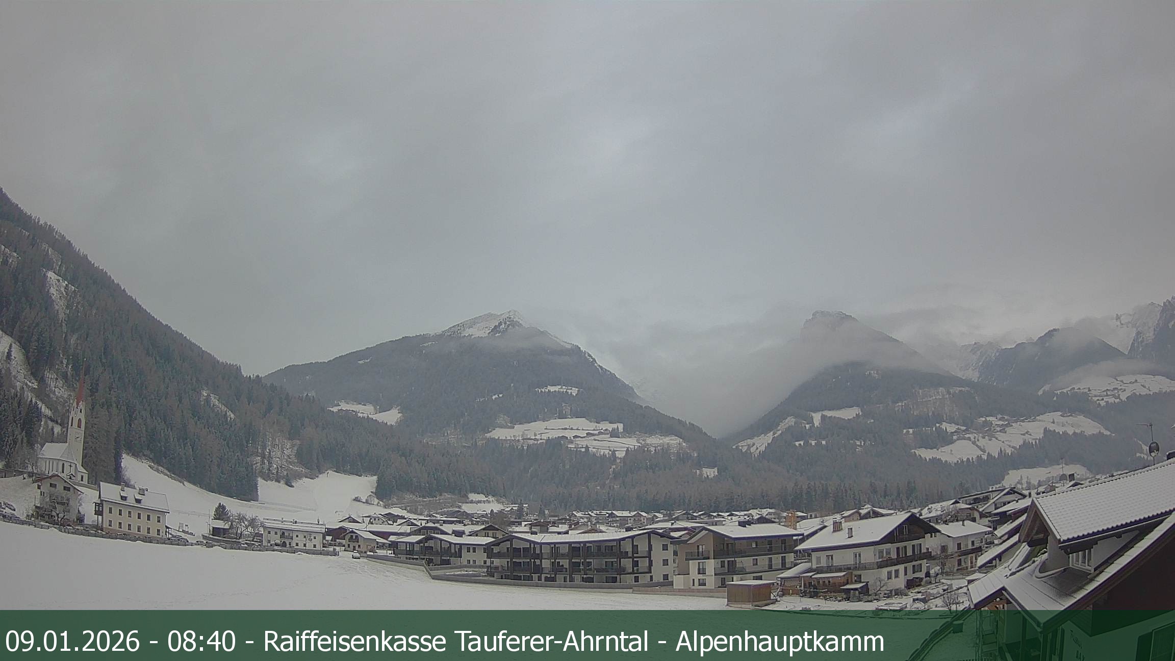 Archiv Foto Webcam Tauferer Ahrntal: Luttach