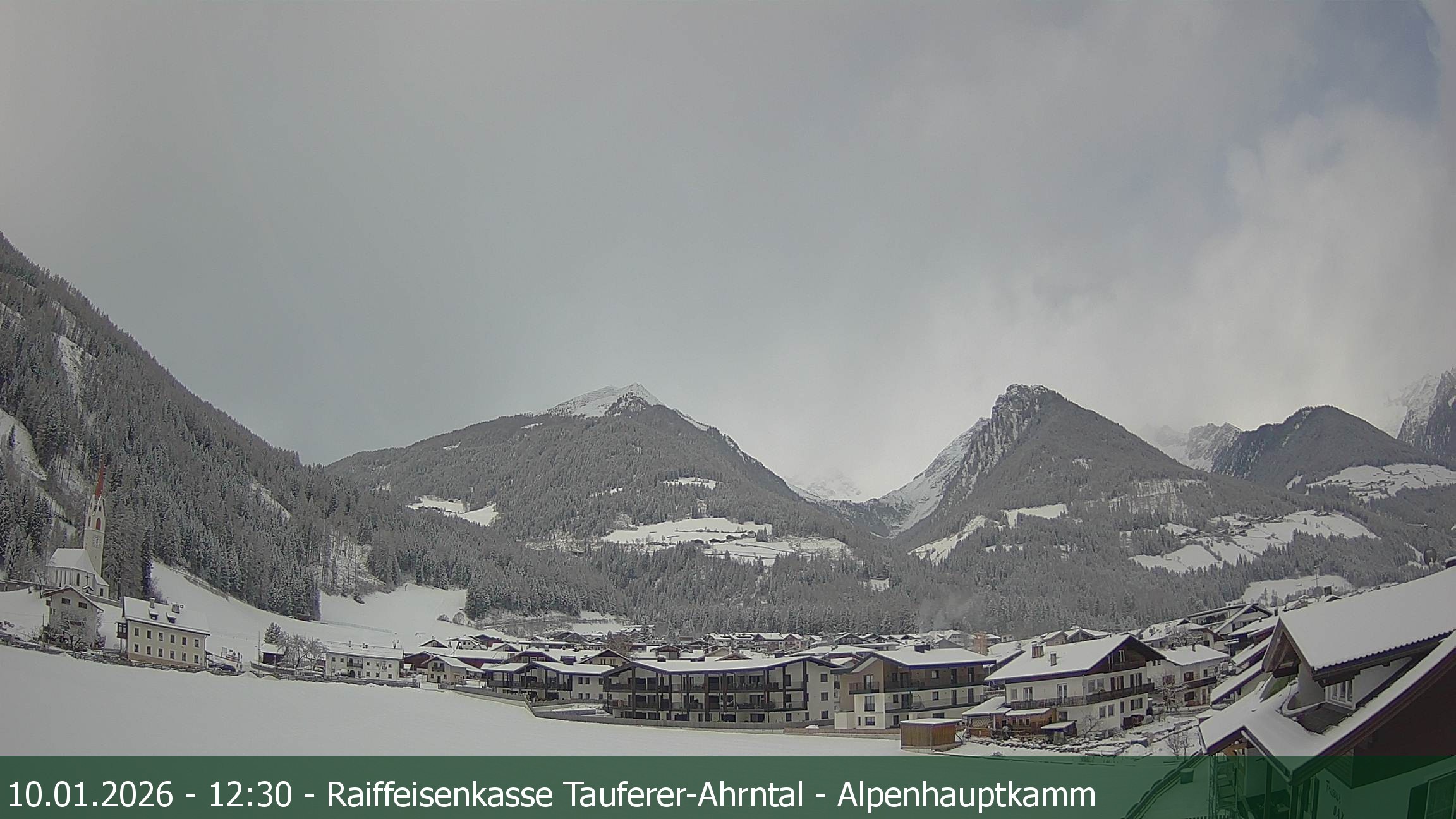 Archiv Foto Webcam Tauferer Ahrntal: Luttach