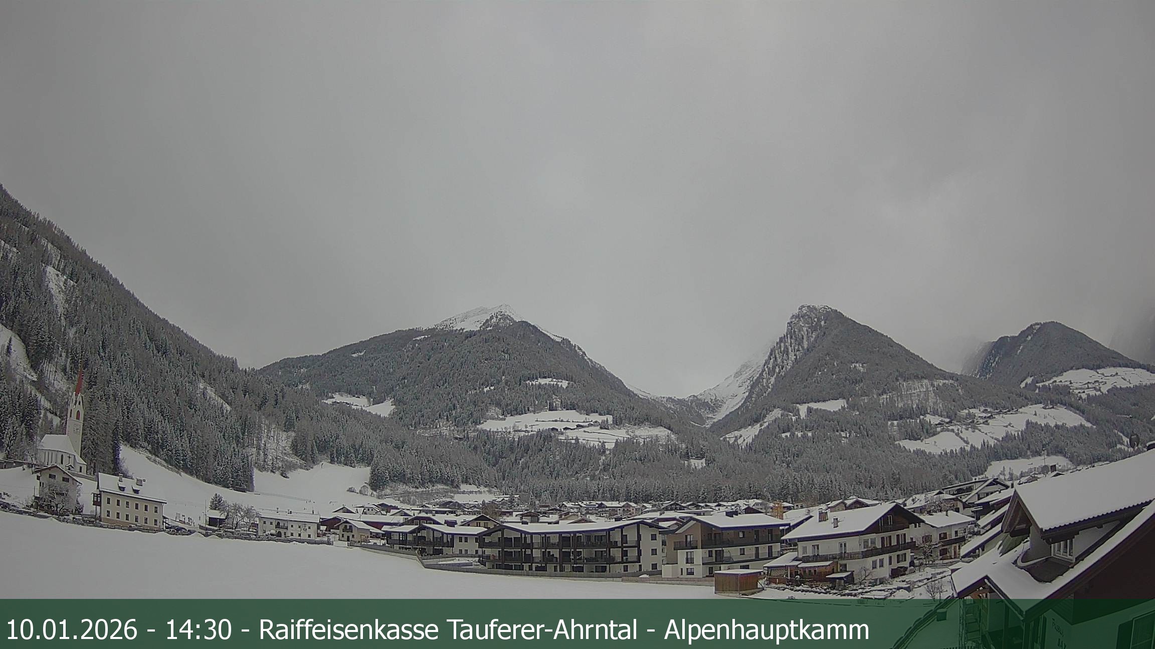 Archiv Foto Webcam Tauferer Ahrntal: Luttach