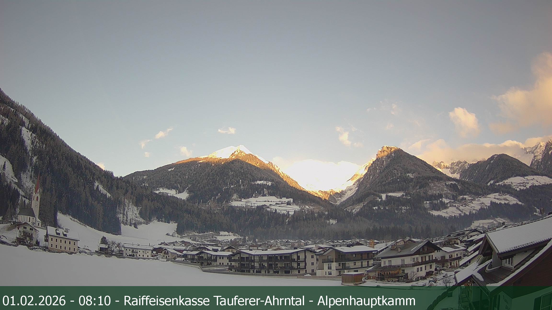 Archiv Foto Webcam Tauferer Ahrntal: Luttach