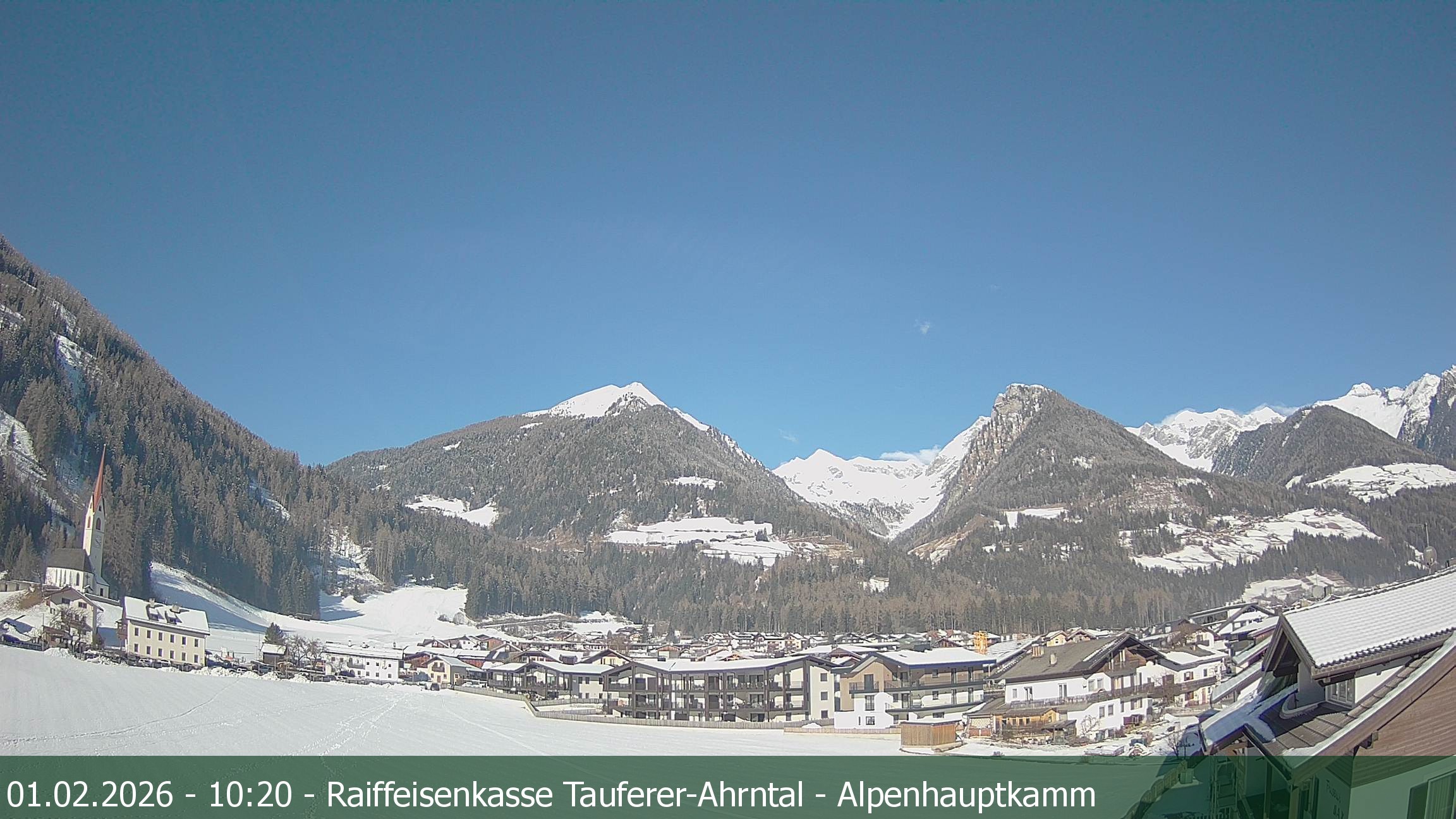 Archiv Foto Webcam Tauferer Ahrntal: Luttach