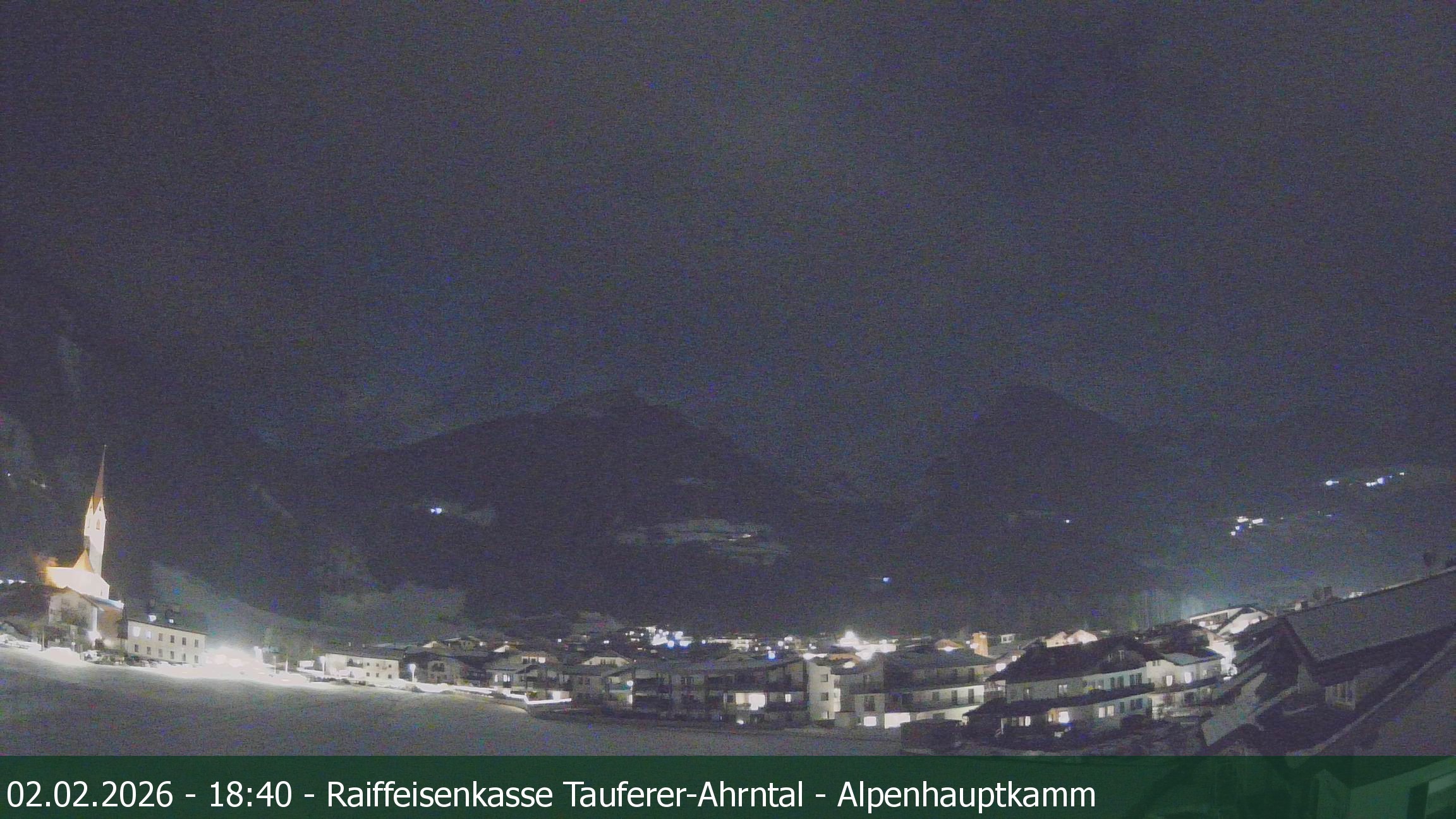 Archived image Webcam Luttach in die Ahrntal Valley