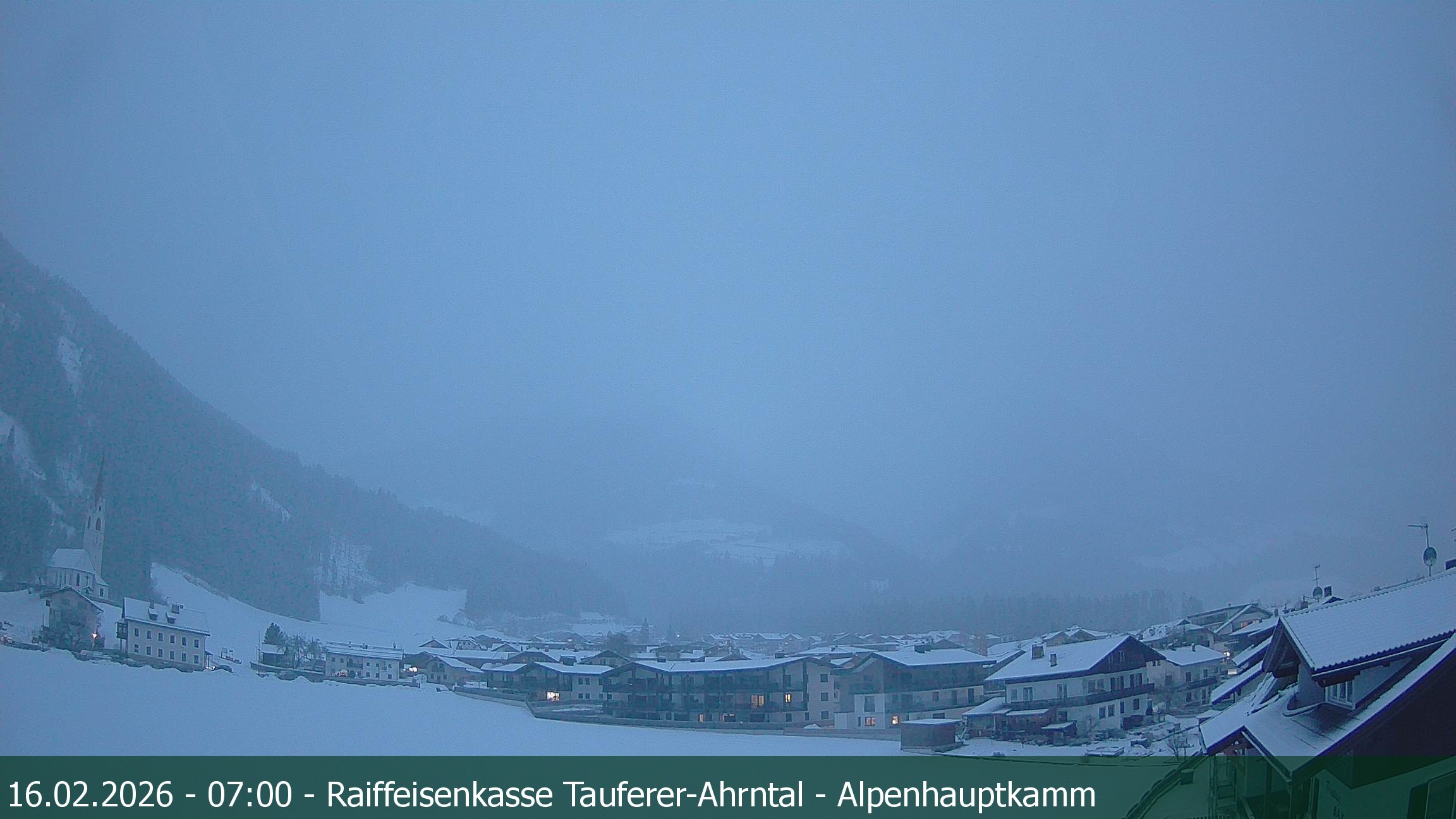 Archiv Foto Webcam Tauferer Ahrntal: Luttach