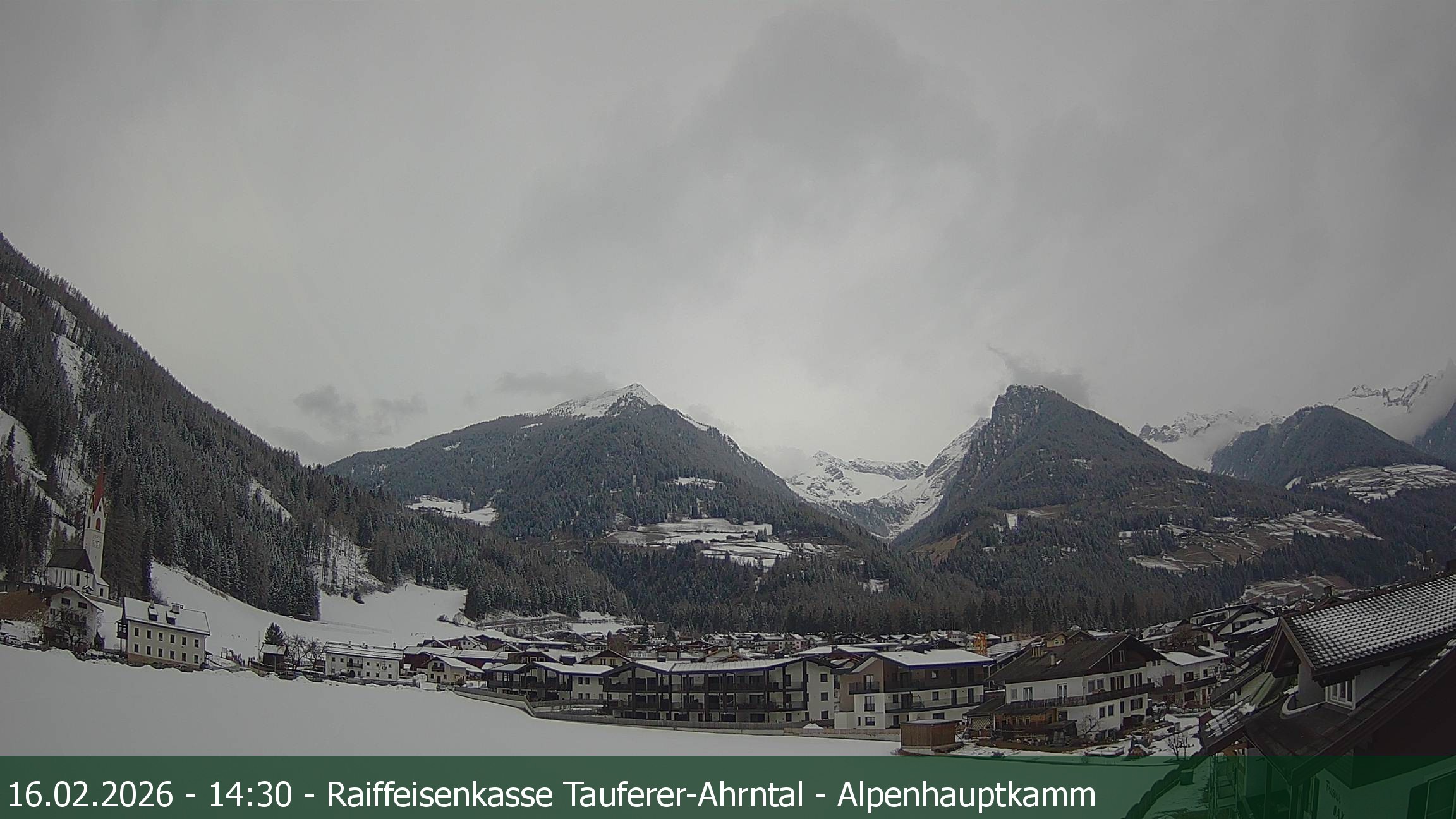 Archiv Foto Webcam Tauferer Ahrntal: Luttach