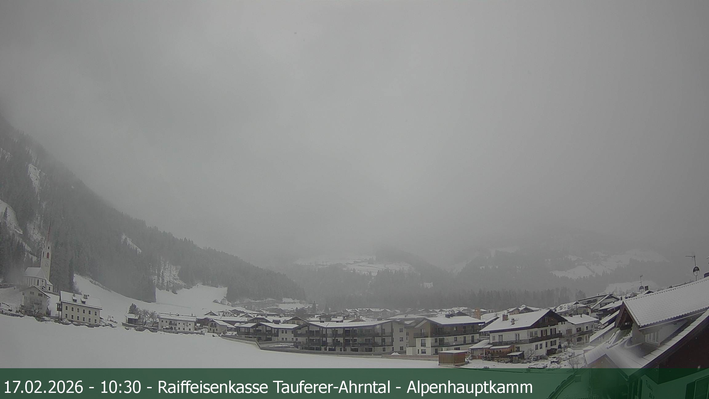 Archiv Foto Webcam Tauferer Ahrntal: Luttach