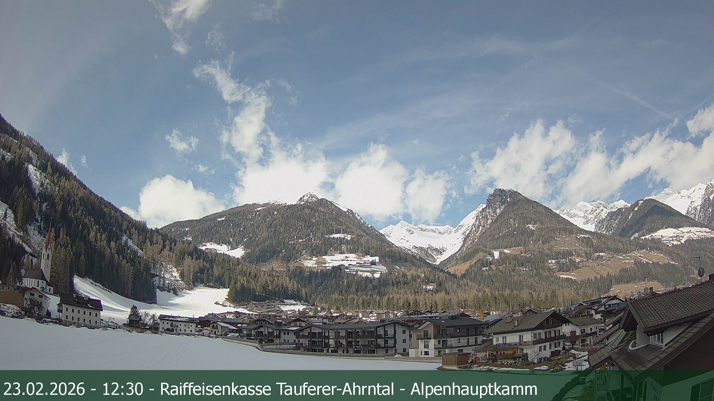 Archiv Foto Webcam Tauferer Ahrntal: Luttach