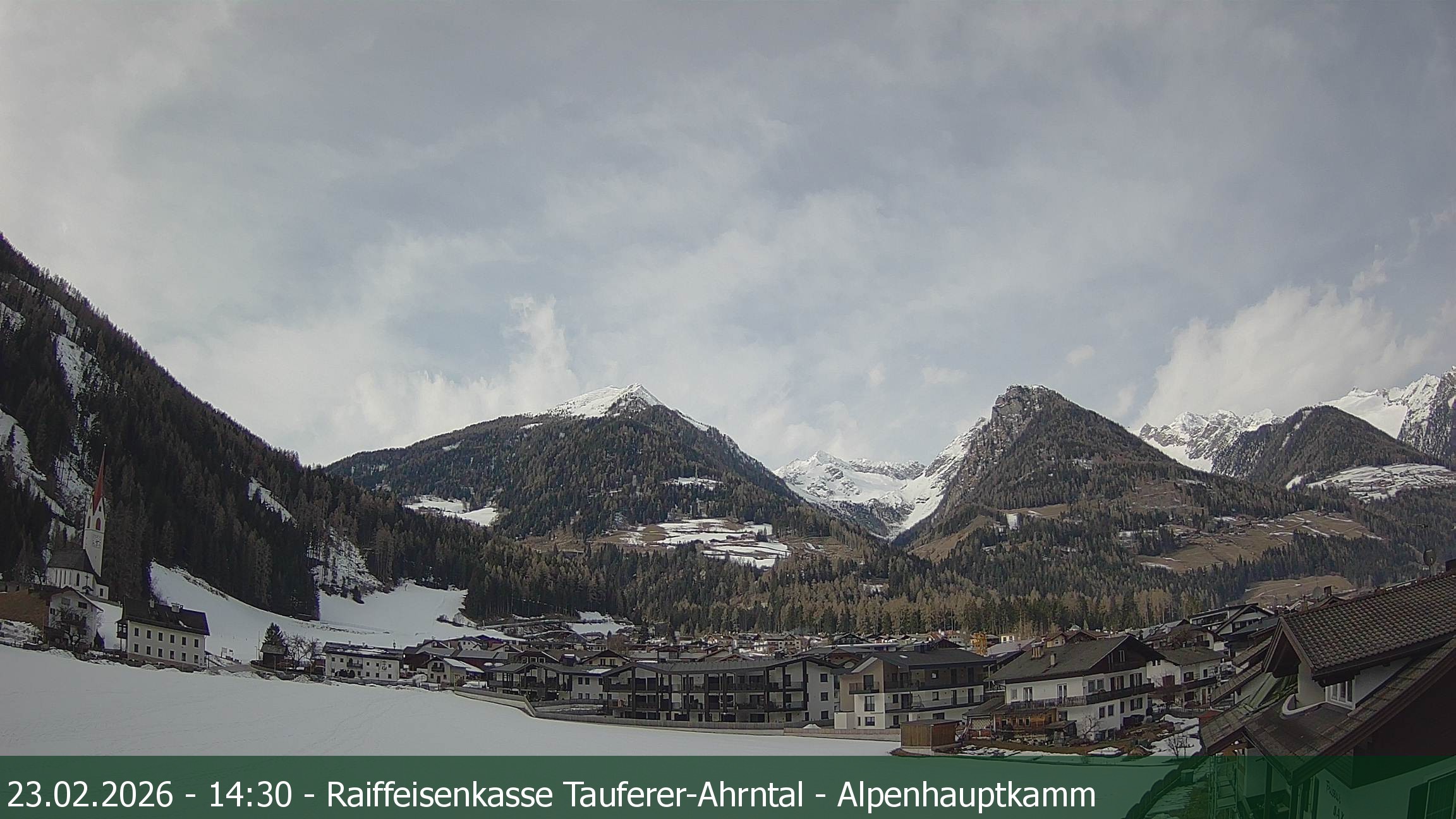 Archiv Foto Webcam Tauferer Ahrntal: Luttach