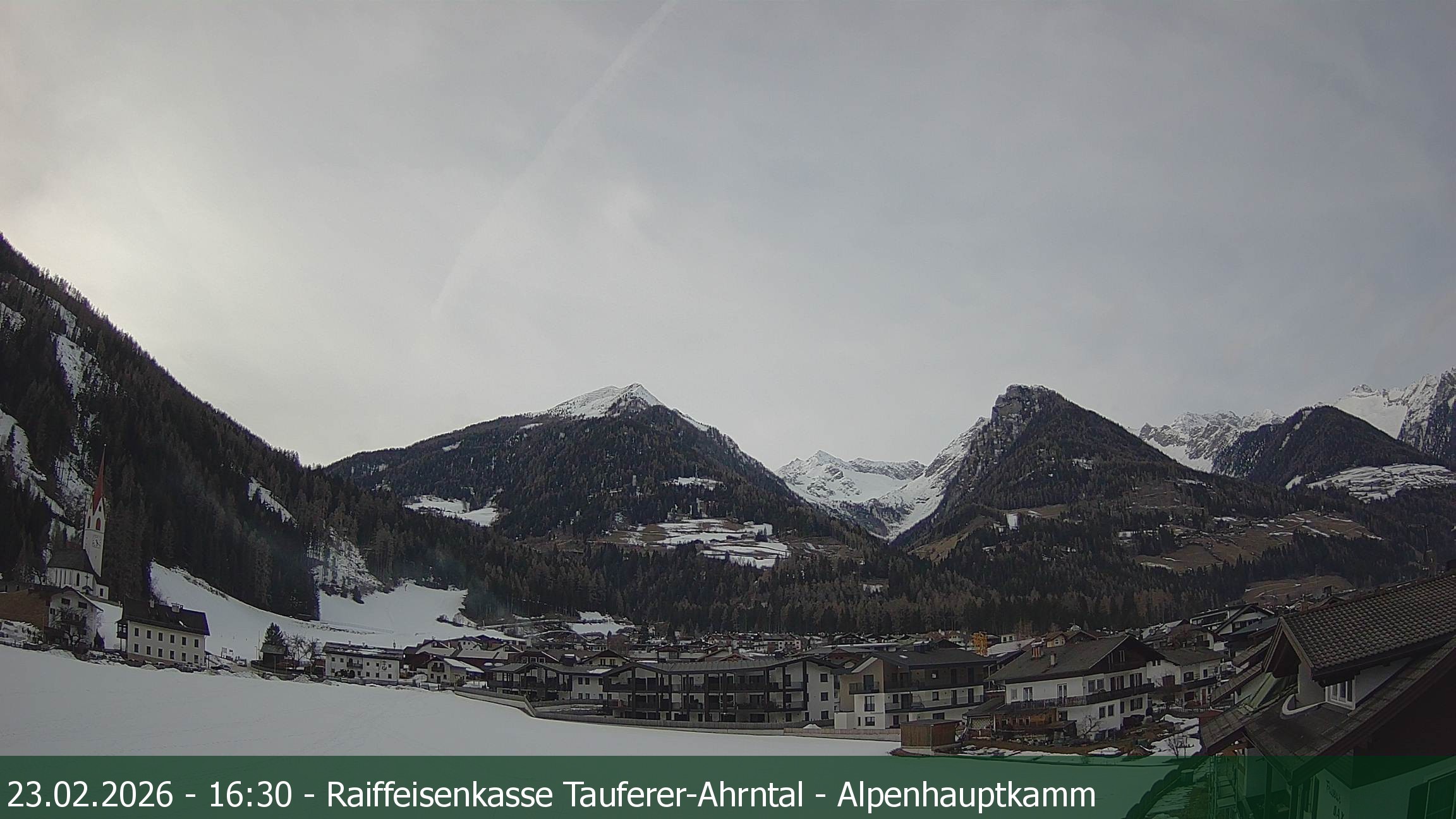 Archiv Foto Webcam Tauferer Ahrntal: Luttach
