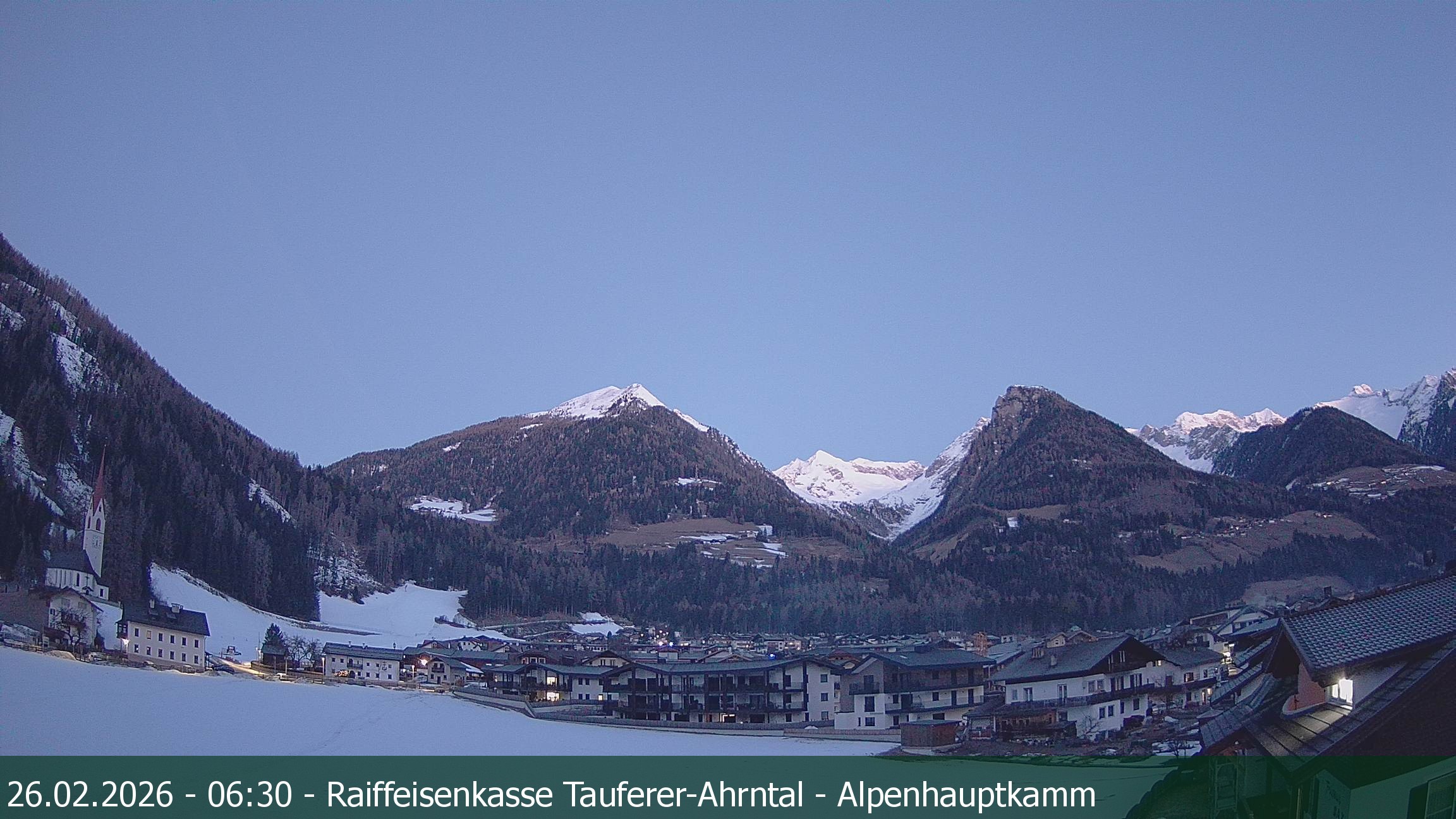 Archiv Foto Webcam Tauferer Ahrntal: Luttach