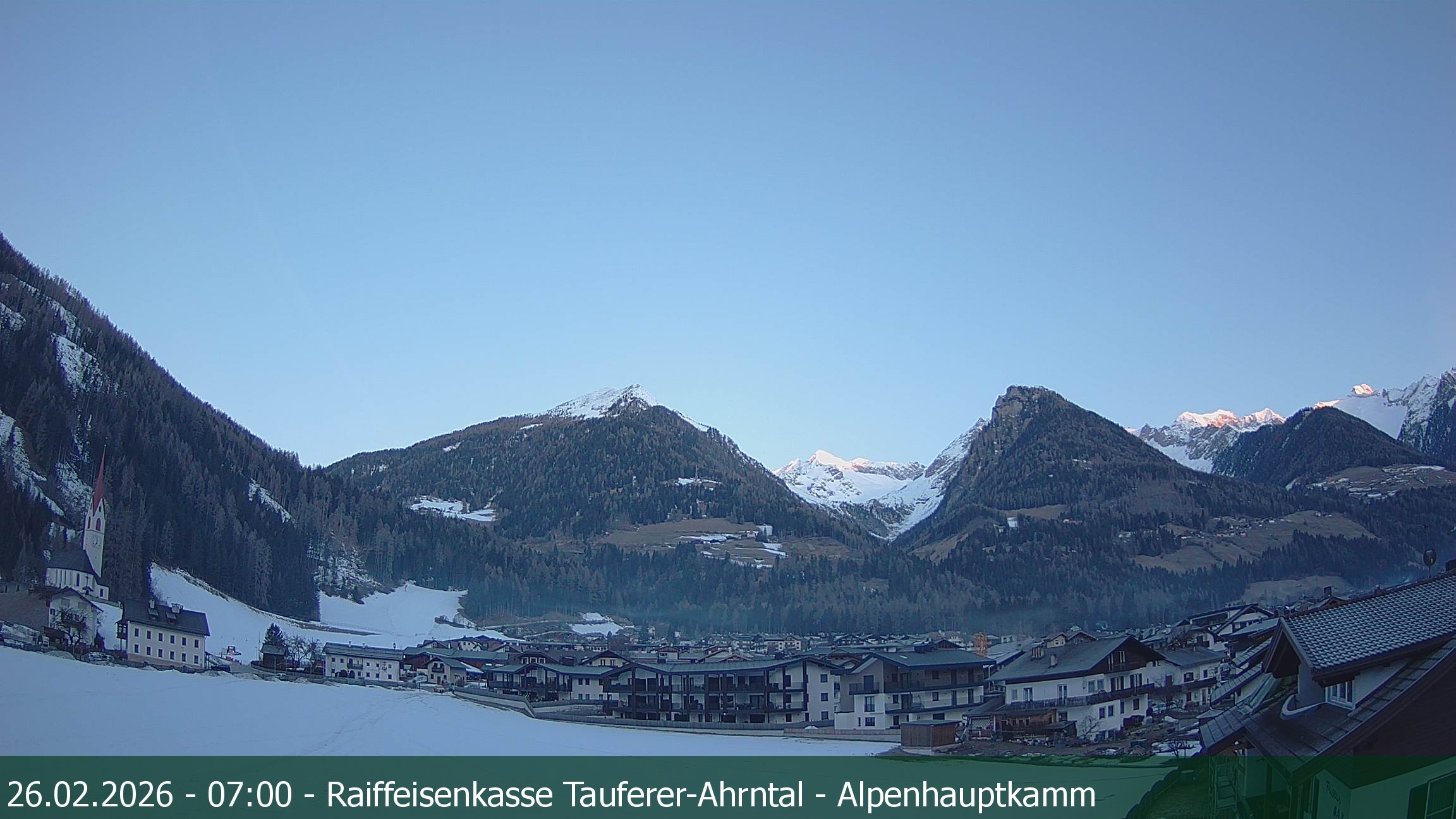 Archiv Foto Webcam Tauferer Ahrntal: Luttach
