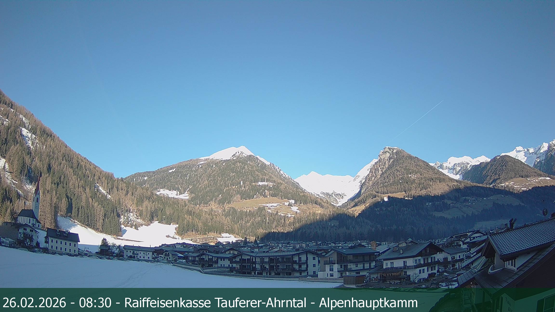 Archiv Foto Webcam Tauferer Ahrntal: Luttach