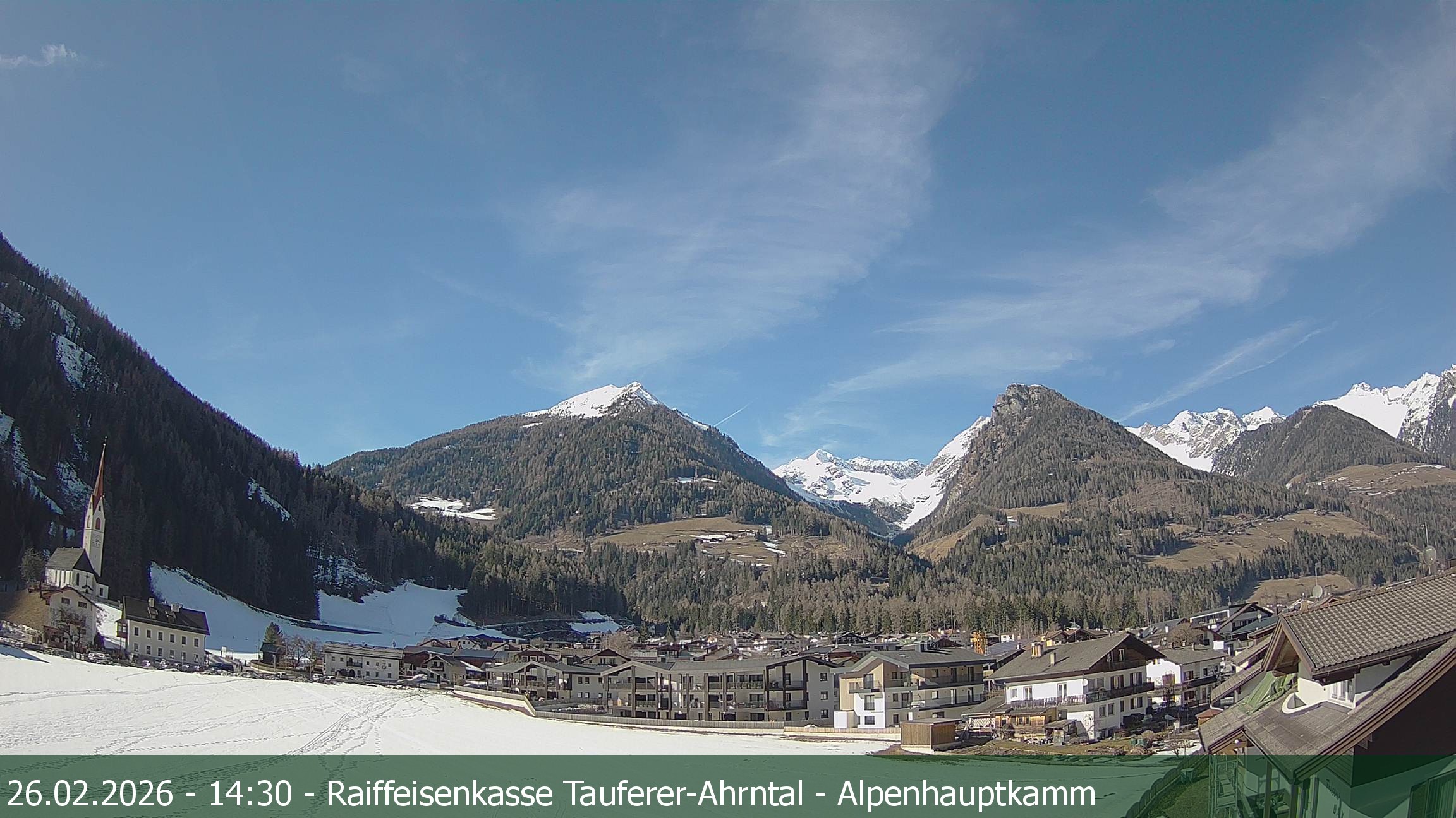 Archiv Foto Webcam Tauferer Ahrntal: Luttach