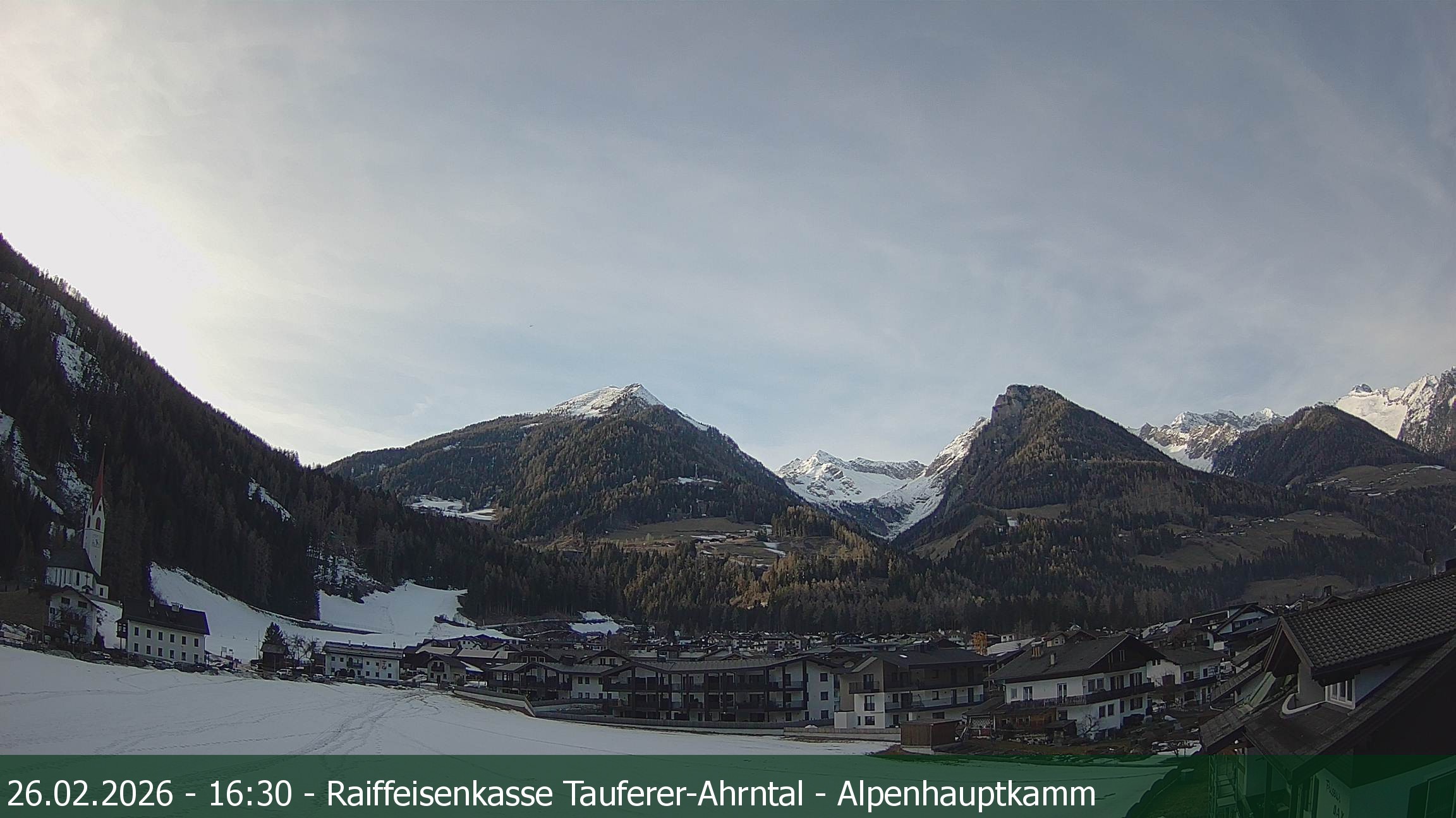 Archiv Foto Webcam Tauferer Ahrntal: Luttach