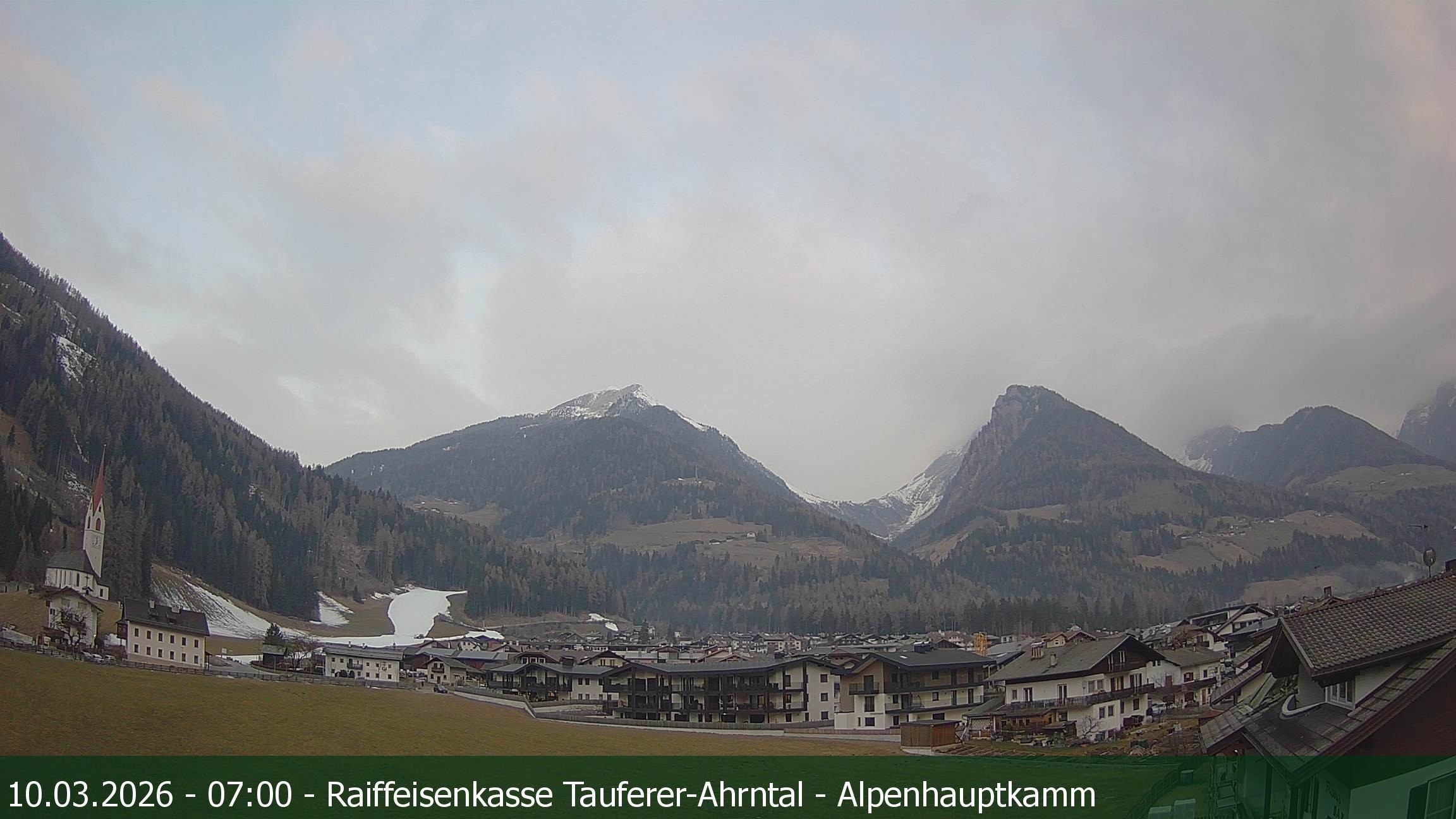 Archiv Foto Webcam Tauferer Ahrntal: Luttach