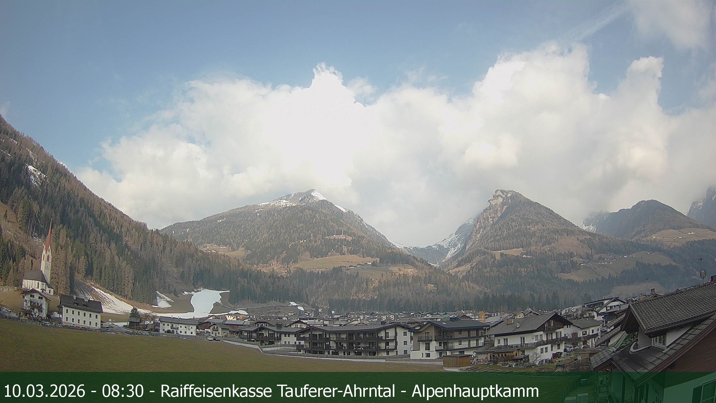 Archiv Foto Webcam Tauferer Ahrntal: Luttach