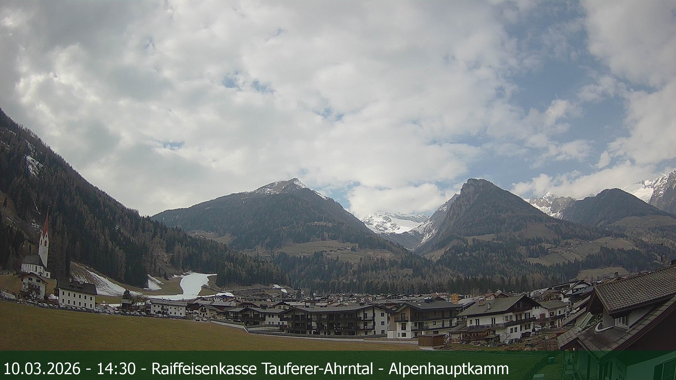 Archiv Foto Webcam Tauferer Ahrntal: Luttach