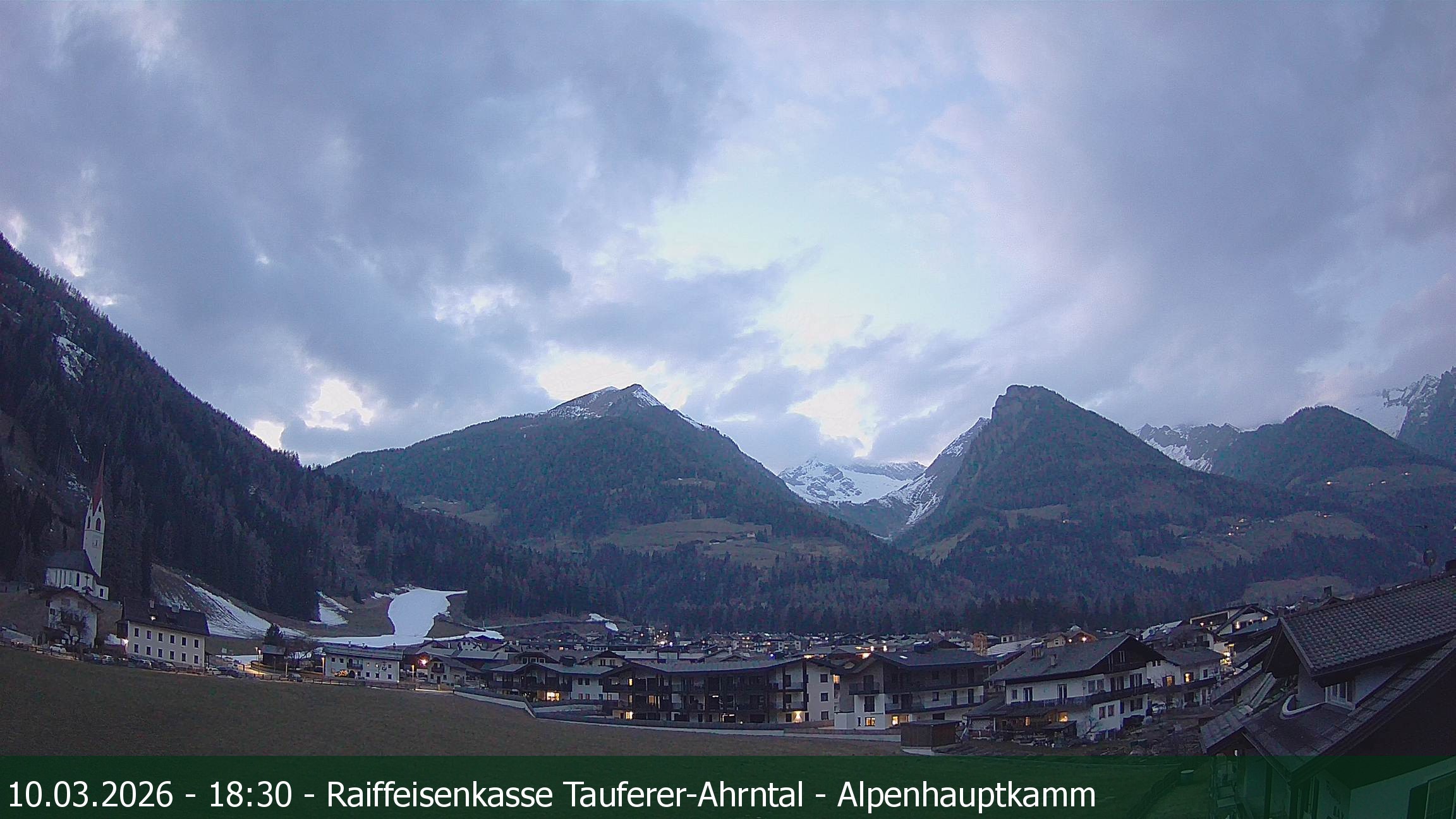 Archiv Foto Webcam Tauferer Ahrntal: Luttach