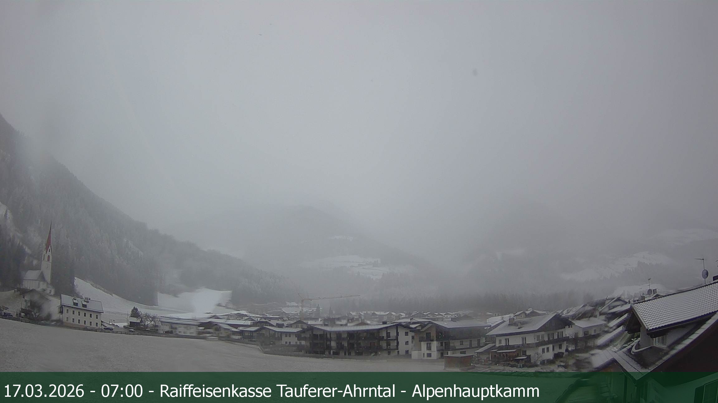 Archiv Foto Webcam Tauferer Ahrntal: Luttach