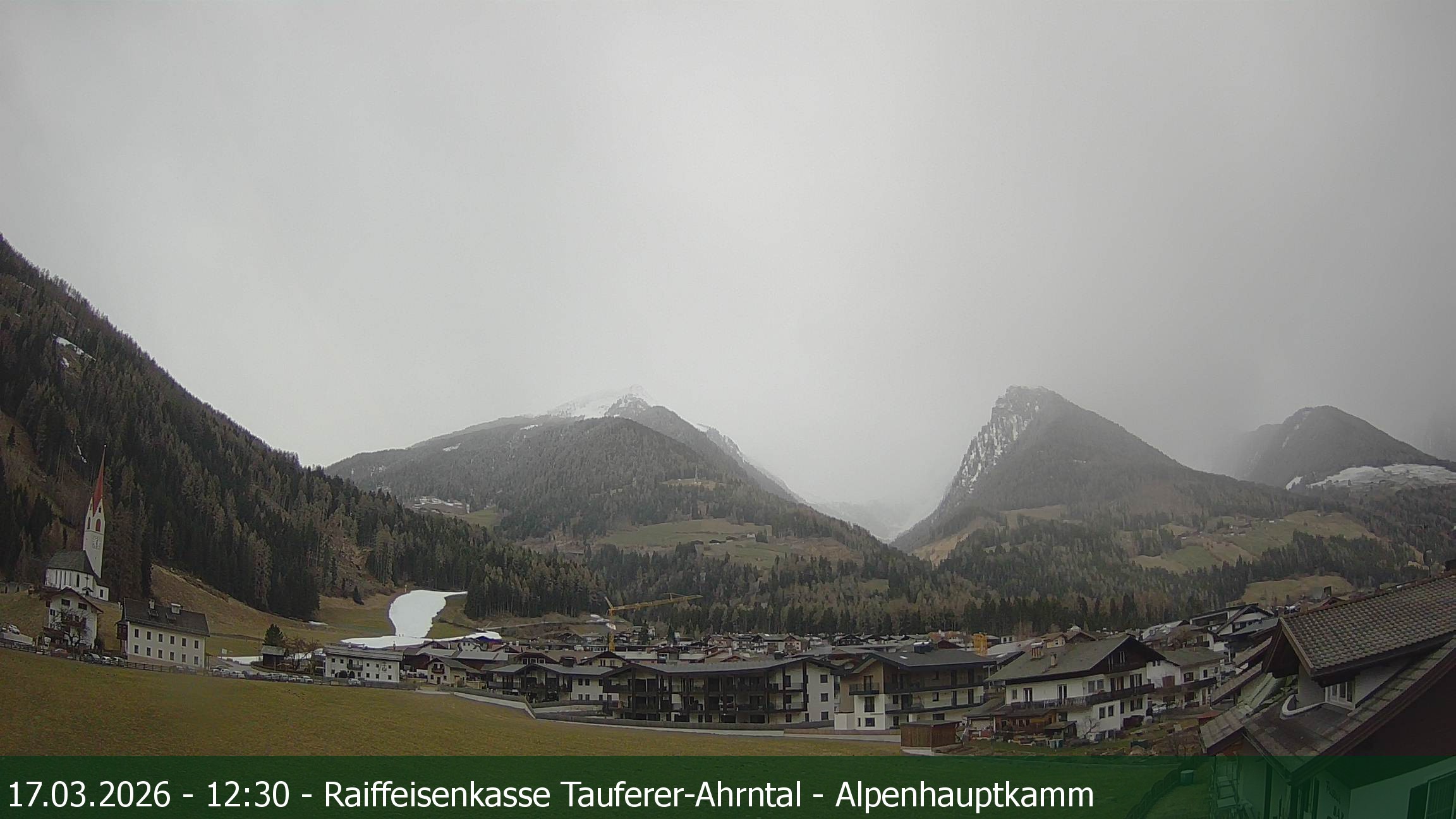 Archiv Foto Webcam Tauferer Ahrntal: Luttach