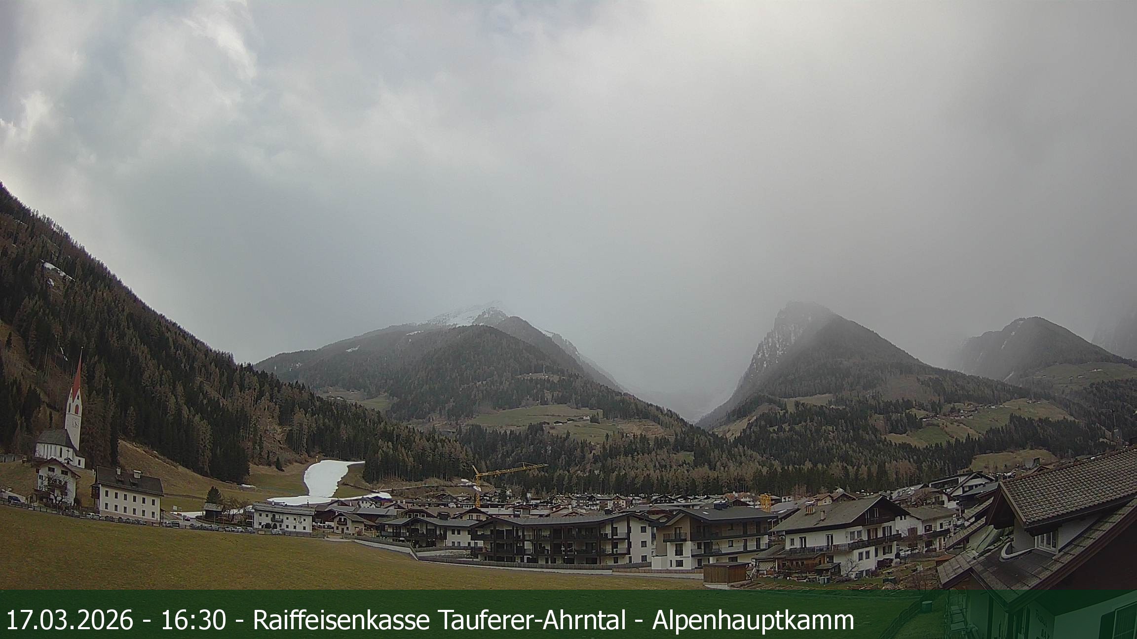 Archiv Foto Webcam Tauferer Ahrntal: Luttach
