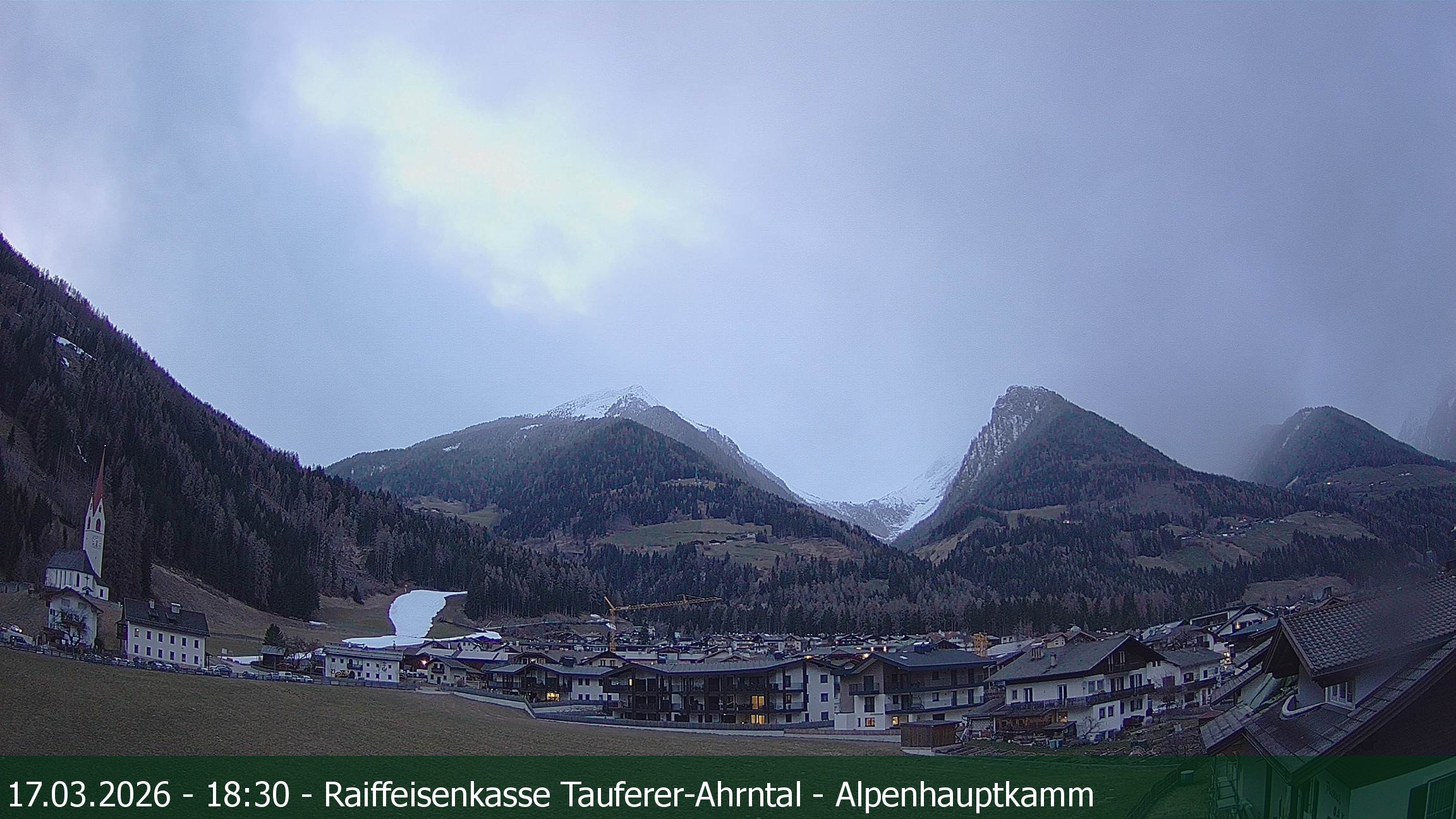 Archiv Foto Webcam Tauferer Ahrntal: Luttach