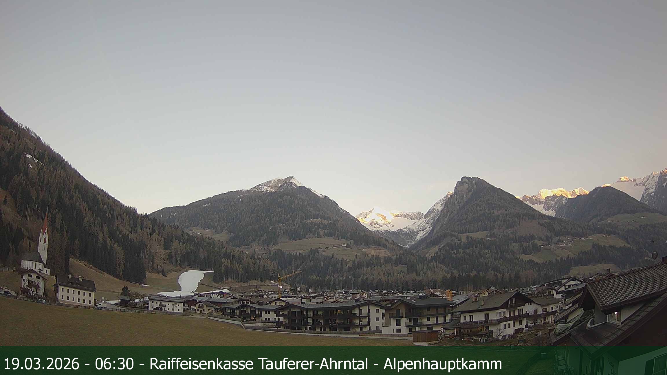 Archiv Foto Webcam Tauferer Ahrntal: Luttach