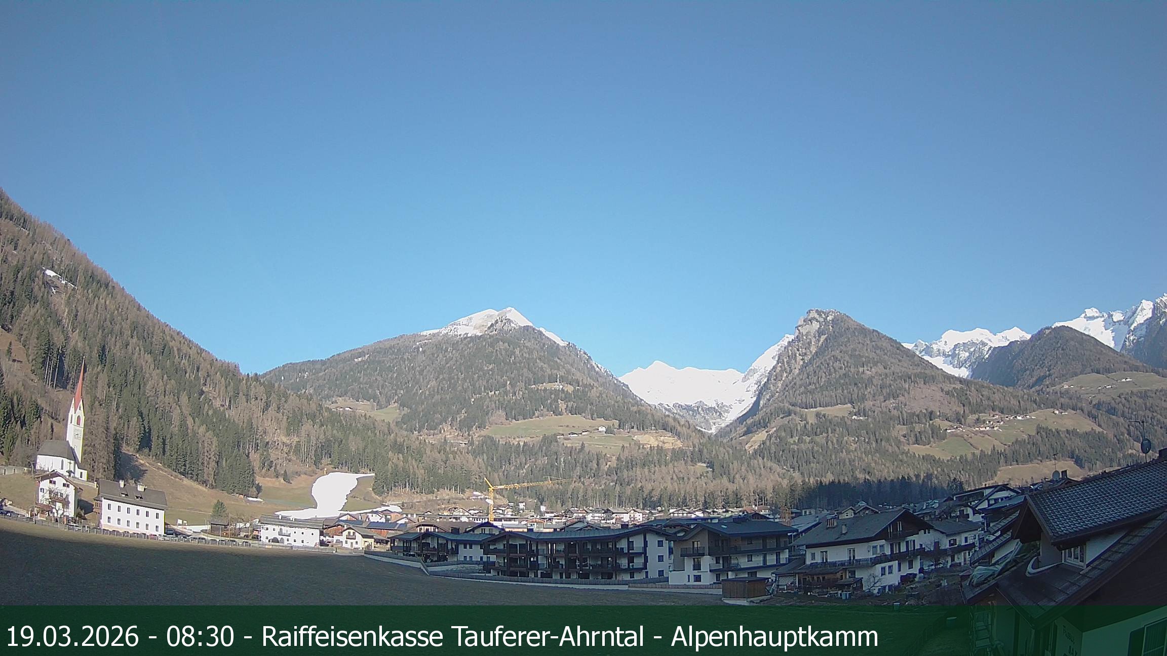 Archiv Foto Webcam Tauferer Ahrntal: Luttach