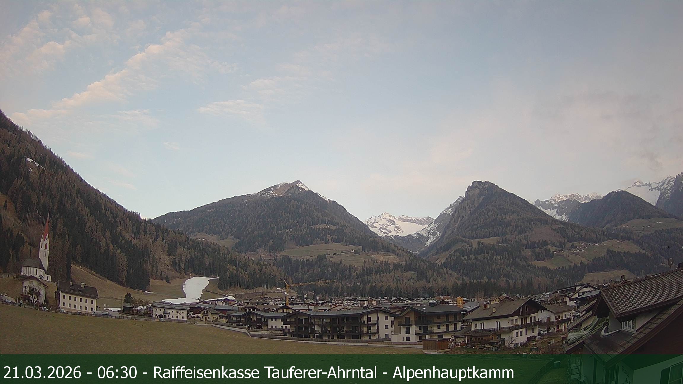 Archiv Foto Webcam Tauferer Ahrntal: Luttach