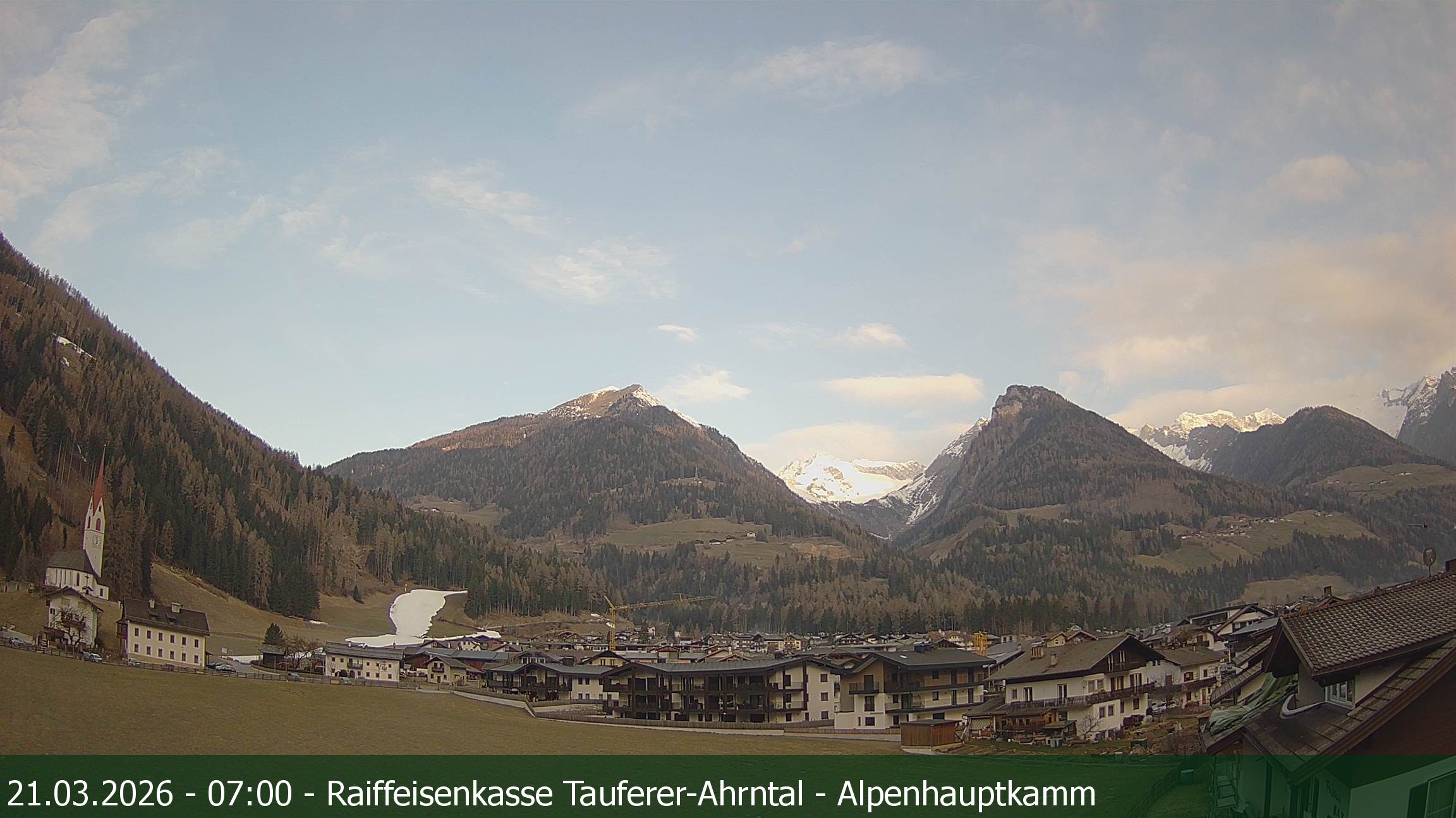 Archiv Foto Webcam Tauferer Ahrntal: Luttach