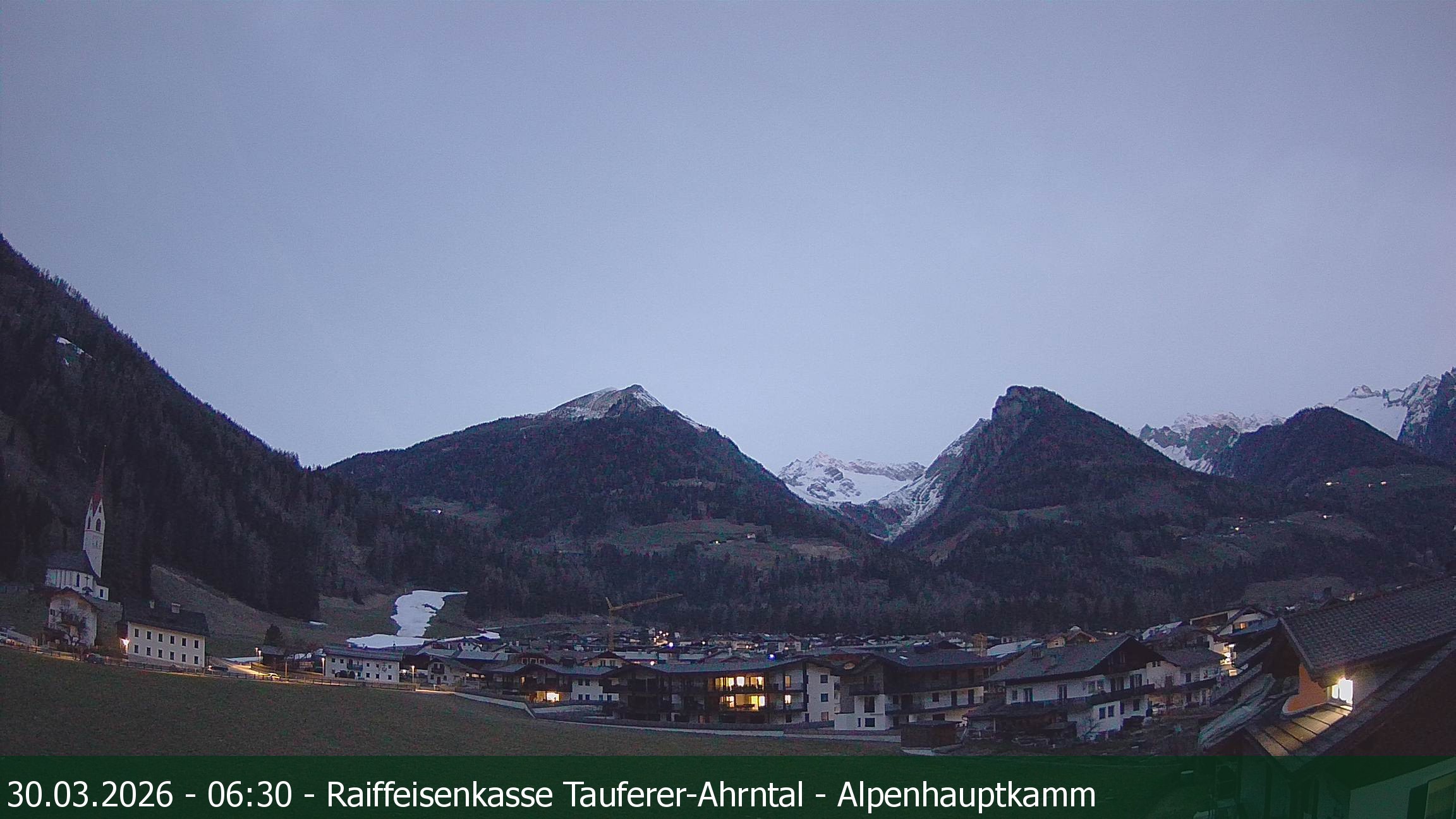 Archiv Foto Webcam Tauferer Ahrntal: Luttach