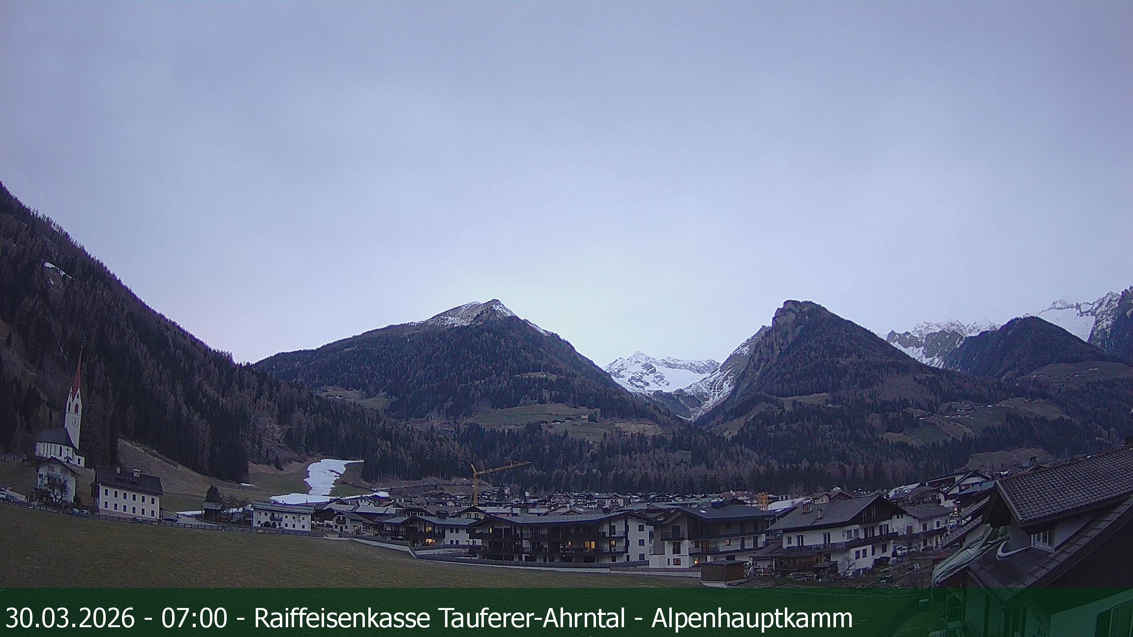 Archiv Foto Webcam Tauferer Ahrntal: Luttach