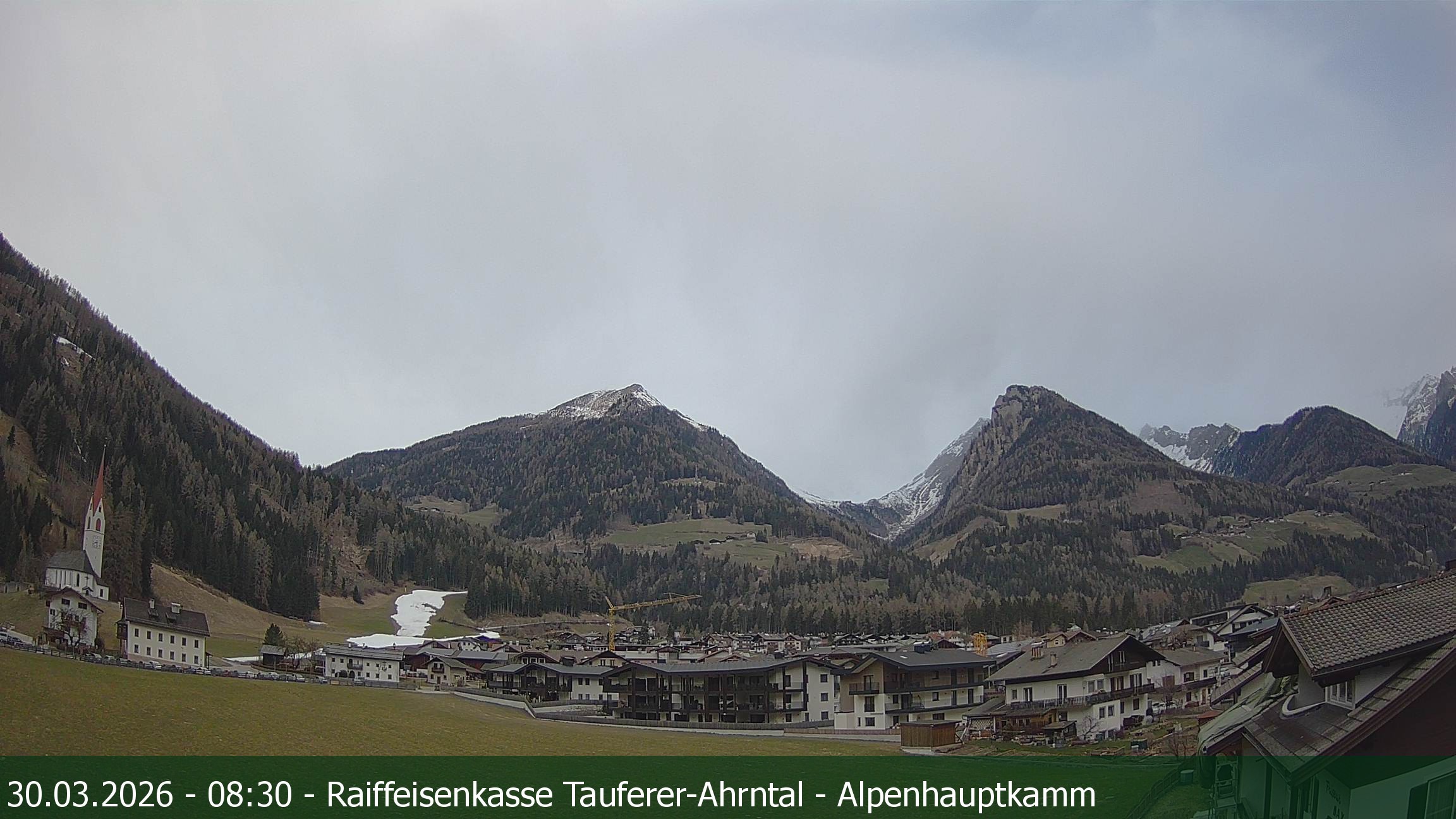 Archiv Foto Webcam Tauferer Ahrntal: Luttach