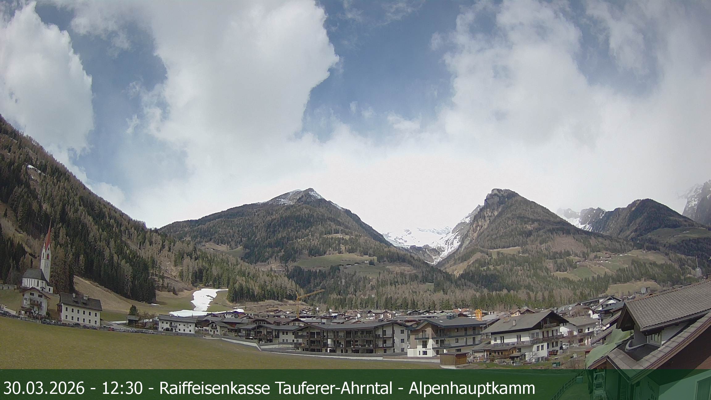 Archiv Foto Webcam Tauferer Ahrntal: Luttach