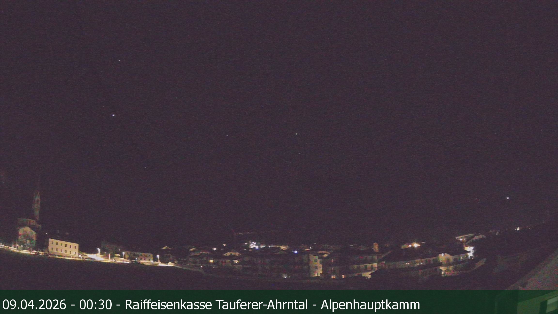 Archived image Webcam Luttach in die Ahrntal Valley
