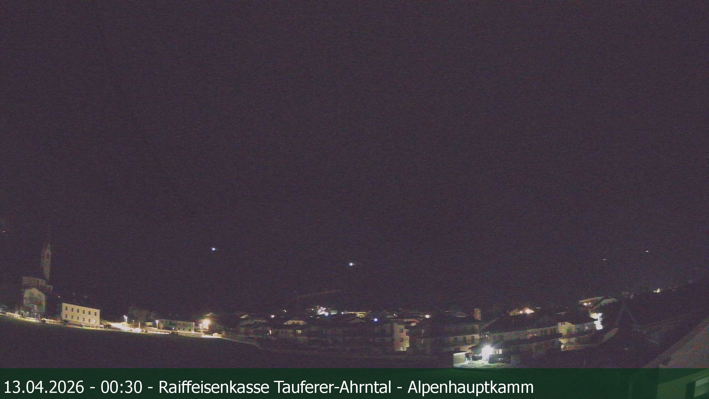 Archived image Webcam Luttach in die Ahrntal Valley