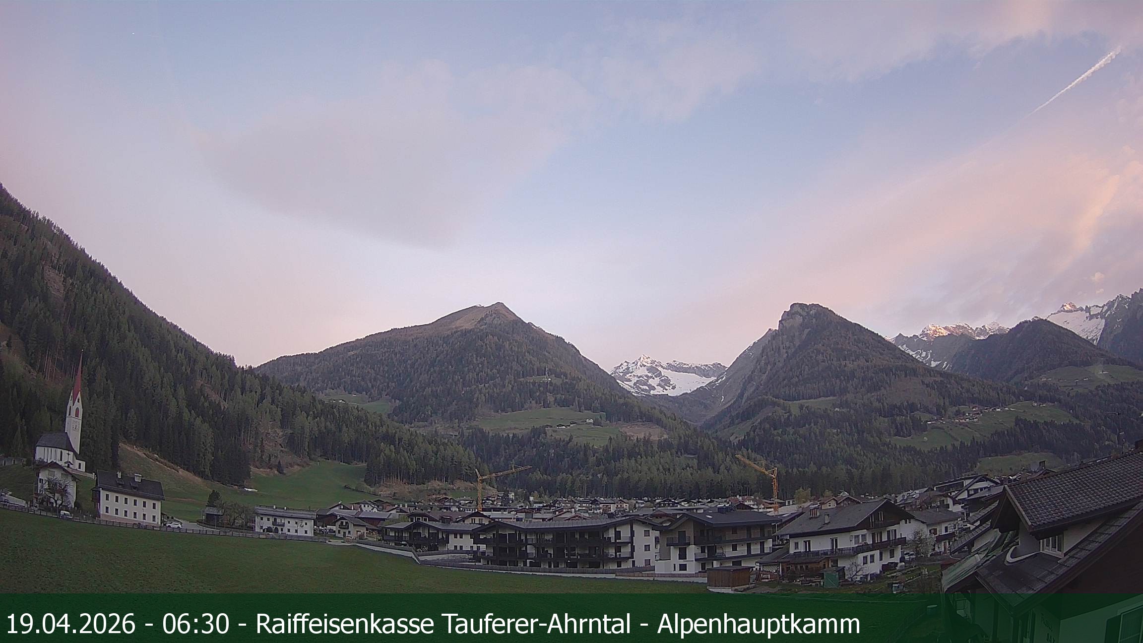 Archiv Foto Webcam Tauferer Ahrntal: Luttach