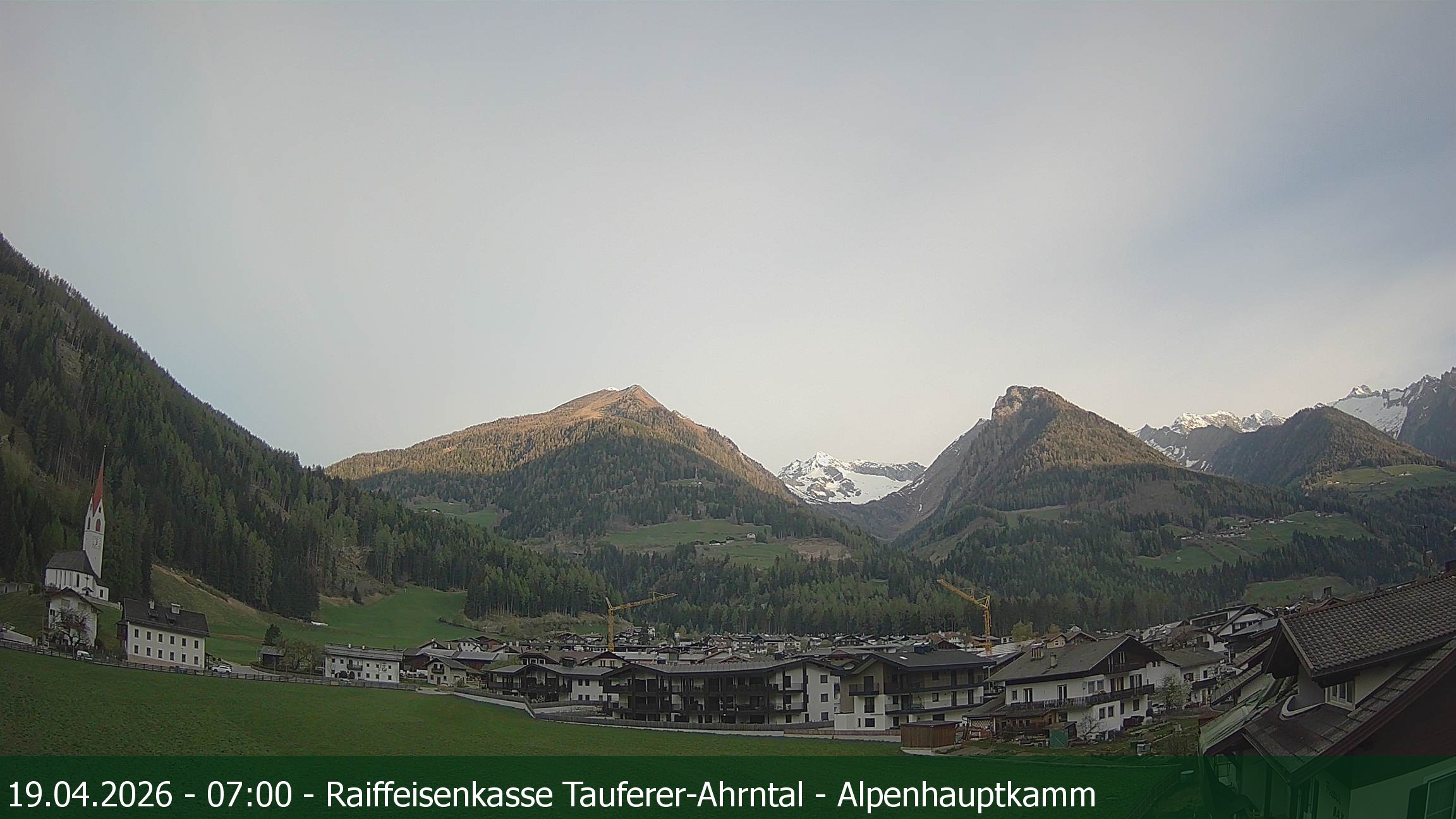 Archiv Foto Webcam Tauferer Ahrntal: Luttach