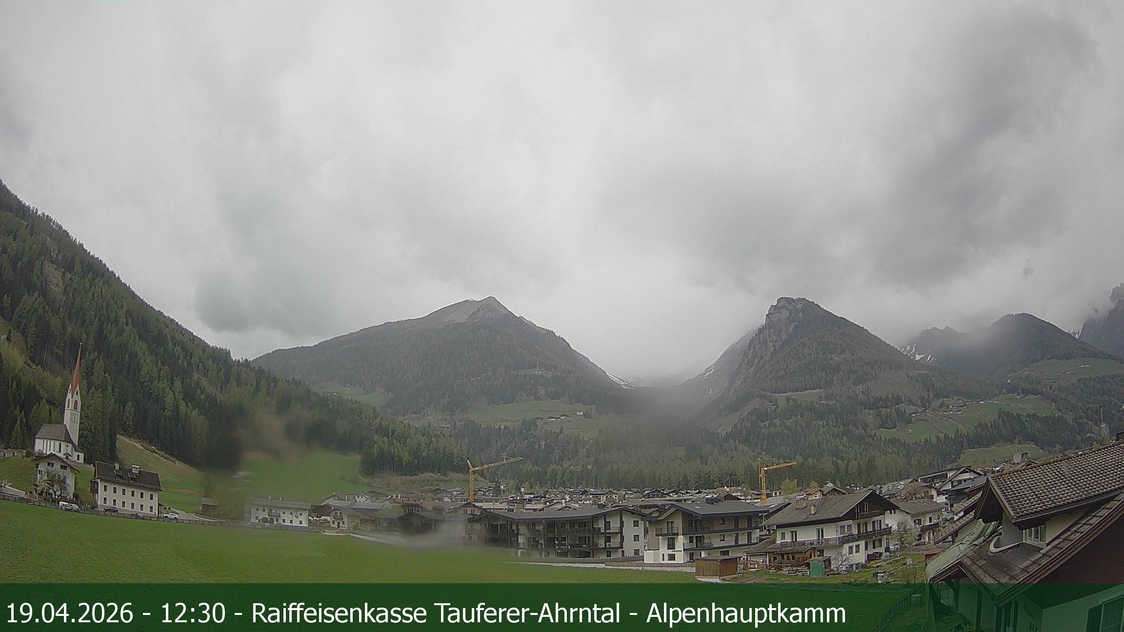 Archiv Foto Webcam Tauferer Ahrntal: Luttach