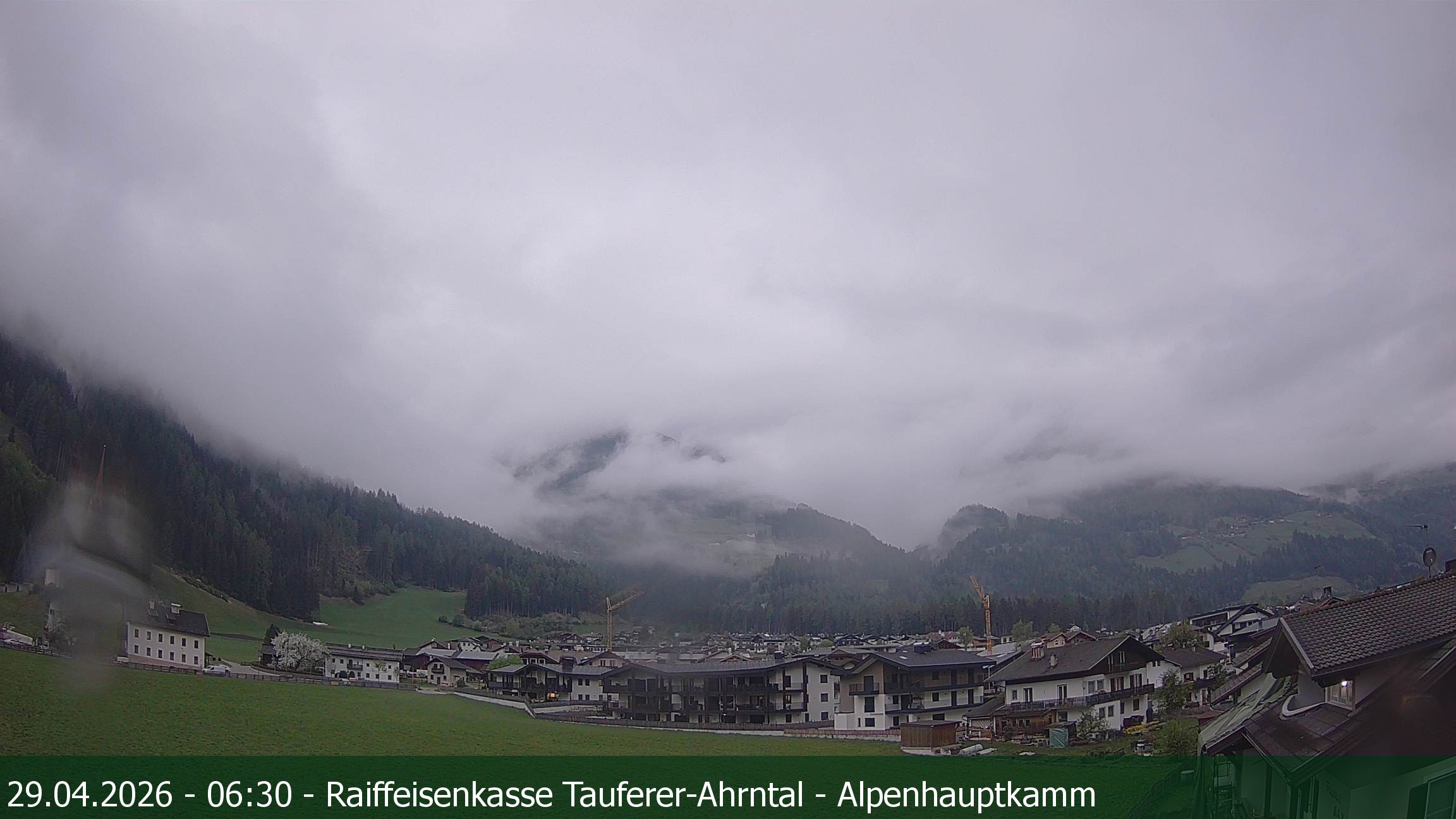 Archiv Foto Webcam Tauferer Ahrntal: Luttach