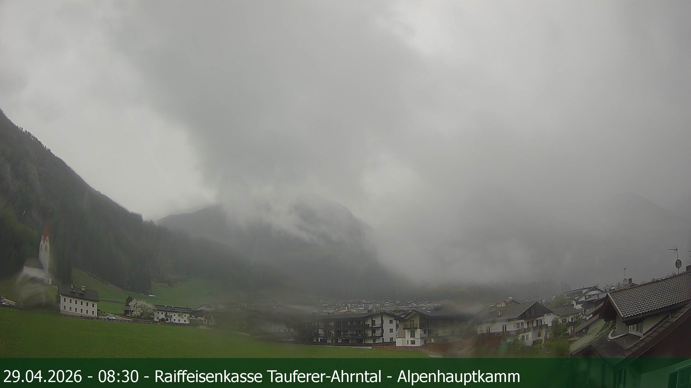 Archiv Foto Webcam Tauferer Ahrntal: Luttach