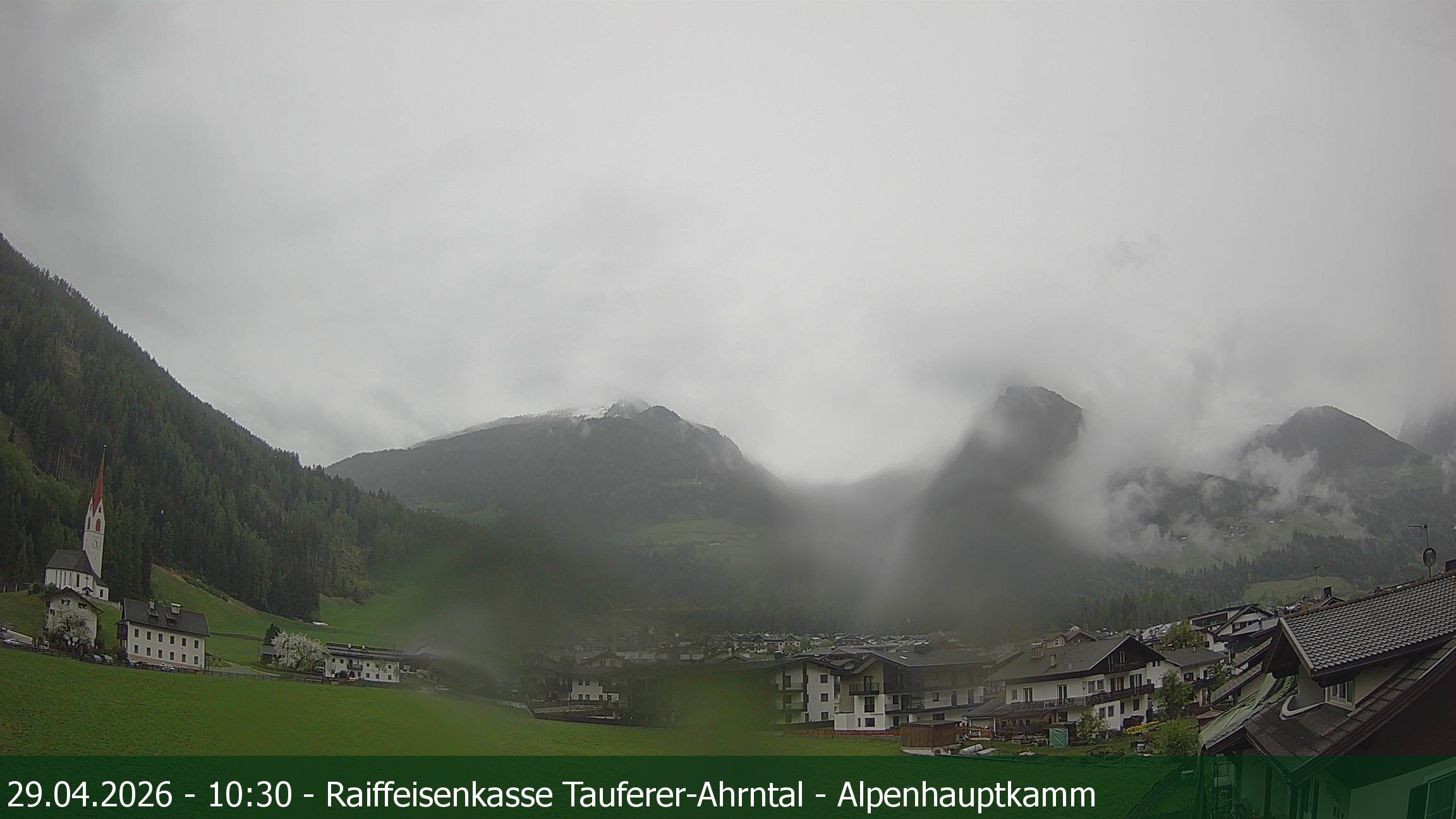 Archiv Foto Webcam Tauferer Ahrntal: Luttach