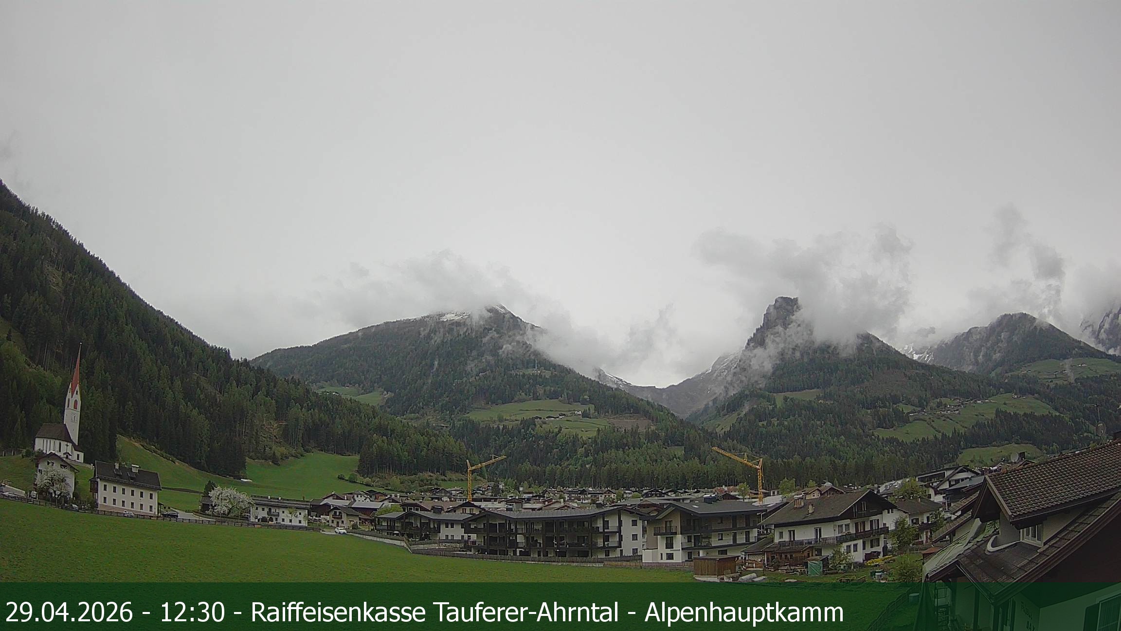 Archiv Foto Webcam Tauferer Ahrntal: Luttach