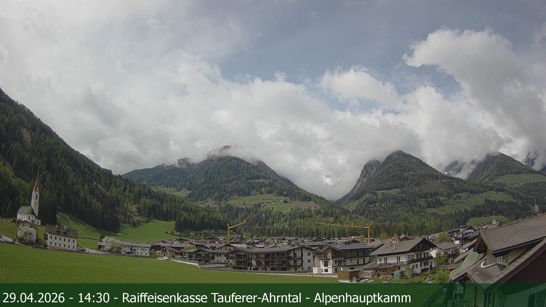 Archiv Foto Webcam Tauferer Ahrntal: Luttach
