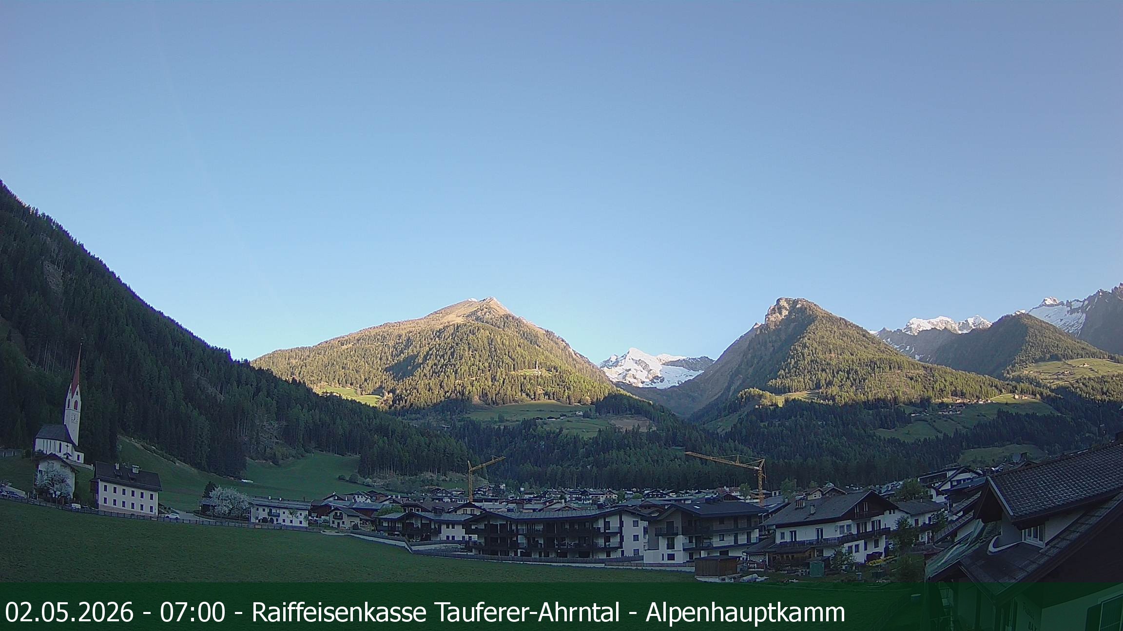 Archiv Foto Webcam Tauferer Ahrntal: Luttach