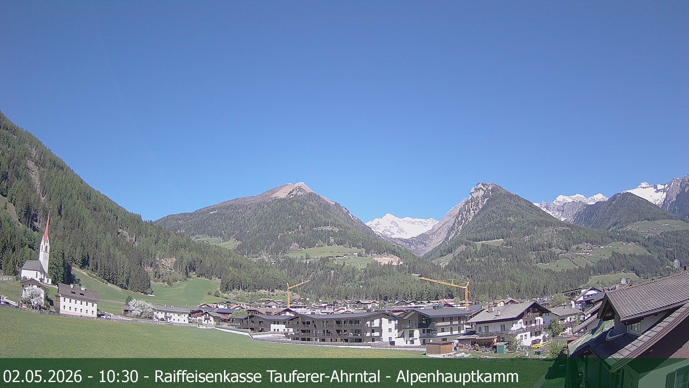 Archiv Foto Webcam Tauferer Ahrntal: Luttach