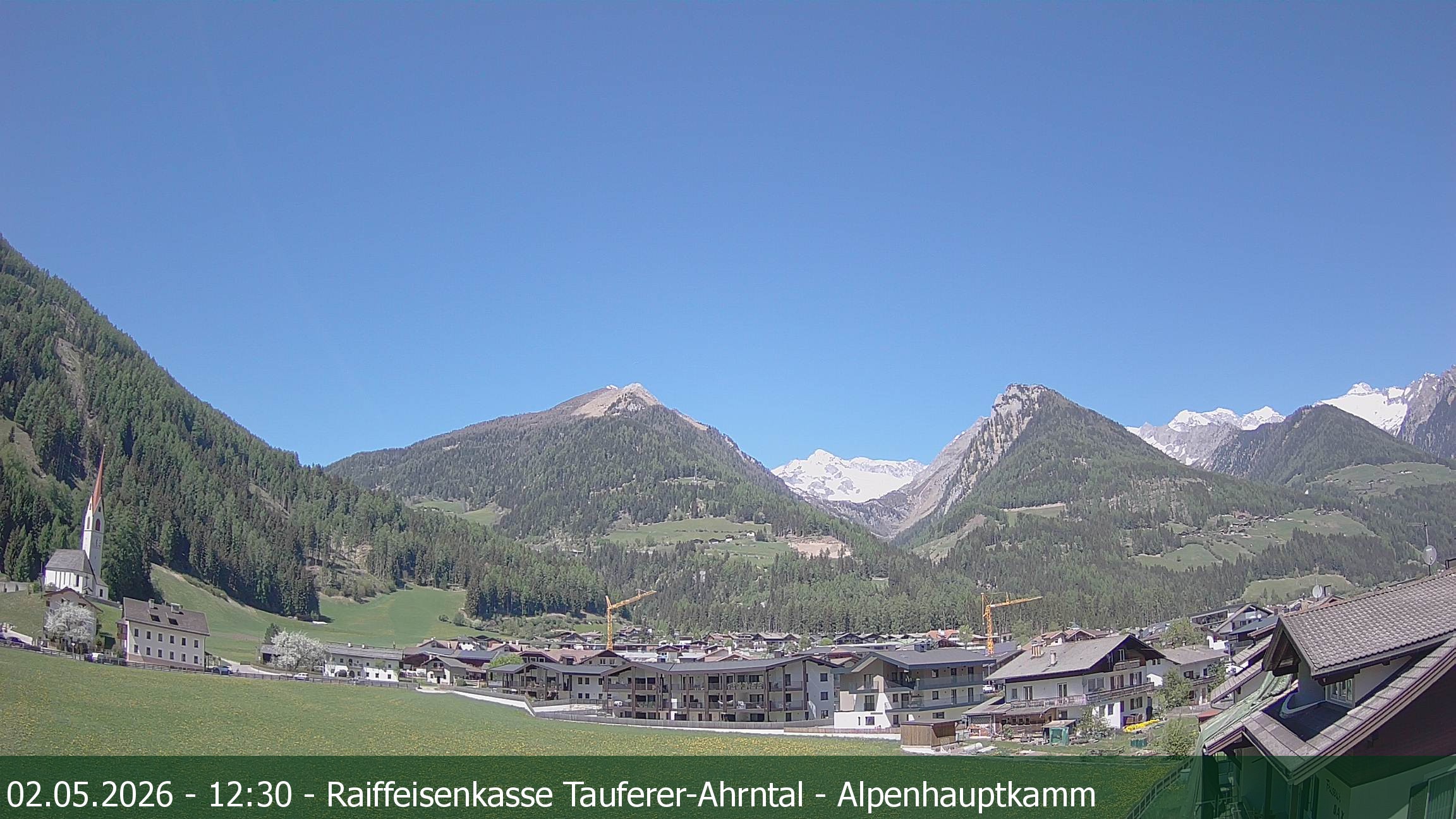 Archiv Foto Webcam Tauferer Ahrntal: Luttach