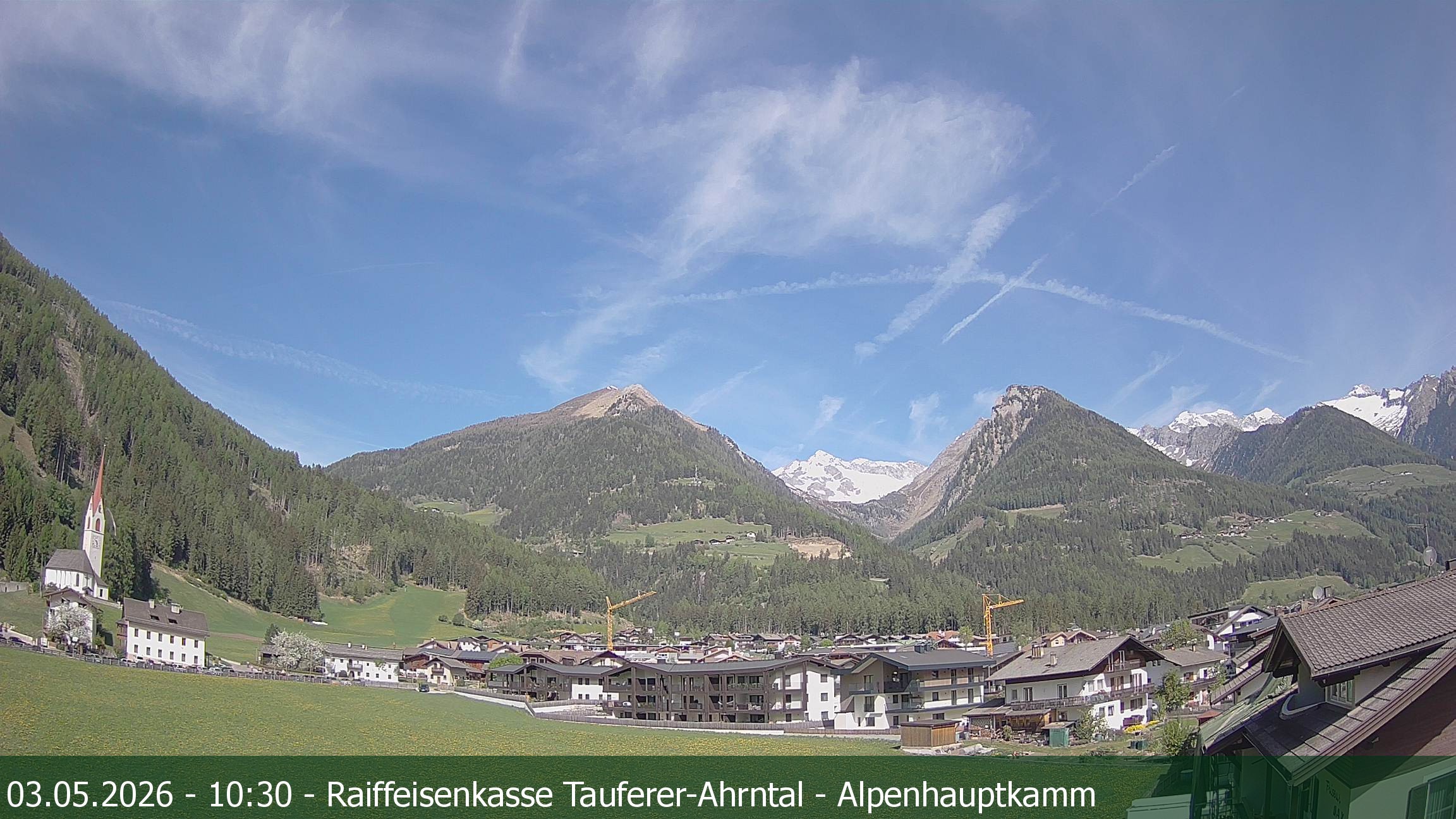 Archiv Foto Webcam Tauferer Ahrntal: Luttach