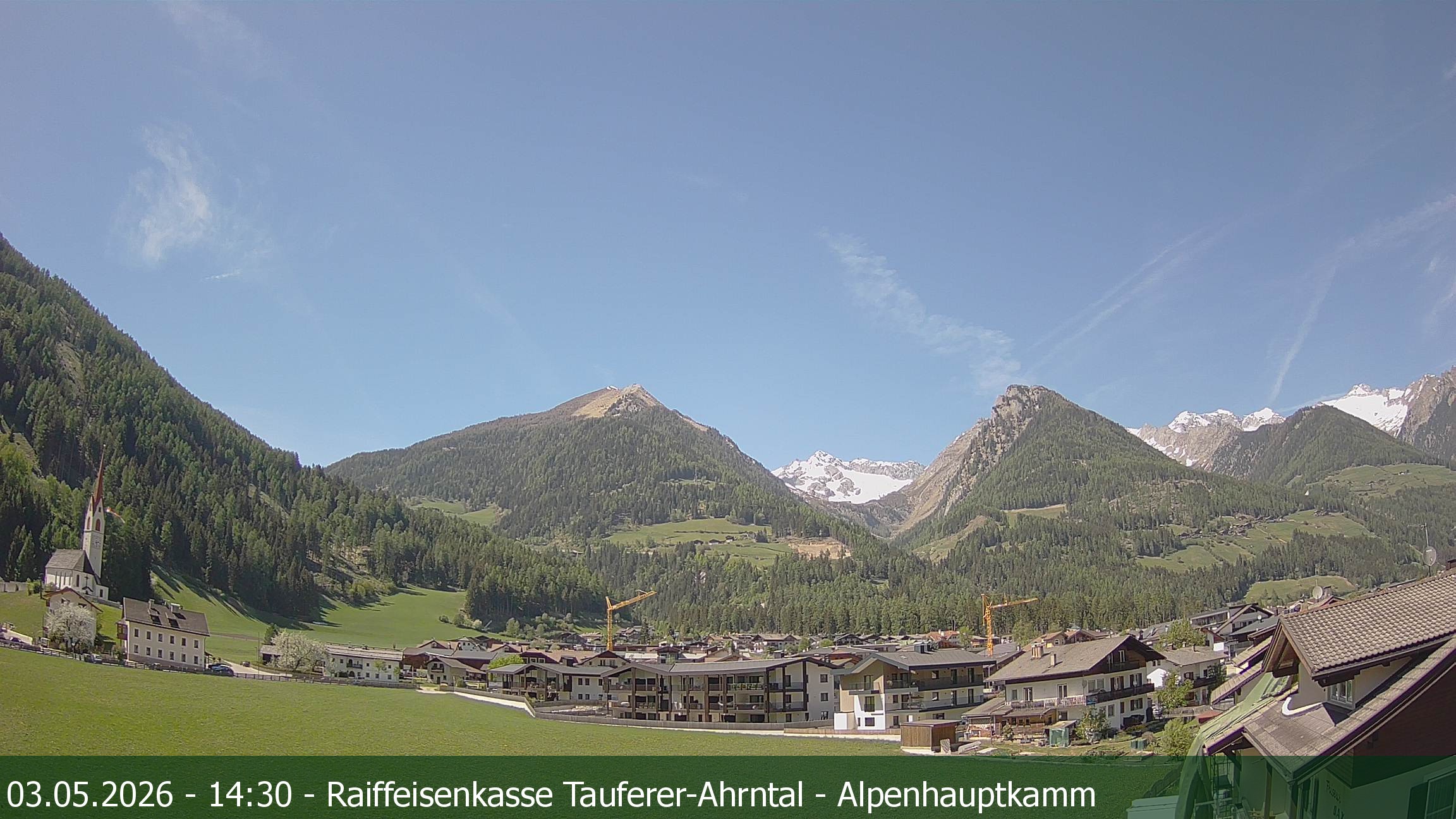 Archiv Foto Webcam Tauferer Ahrntal: Luttach