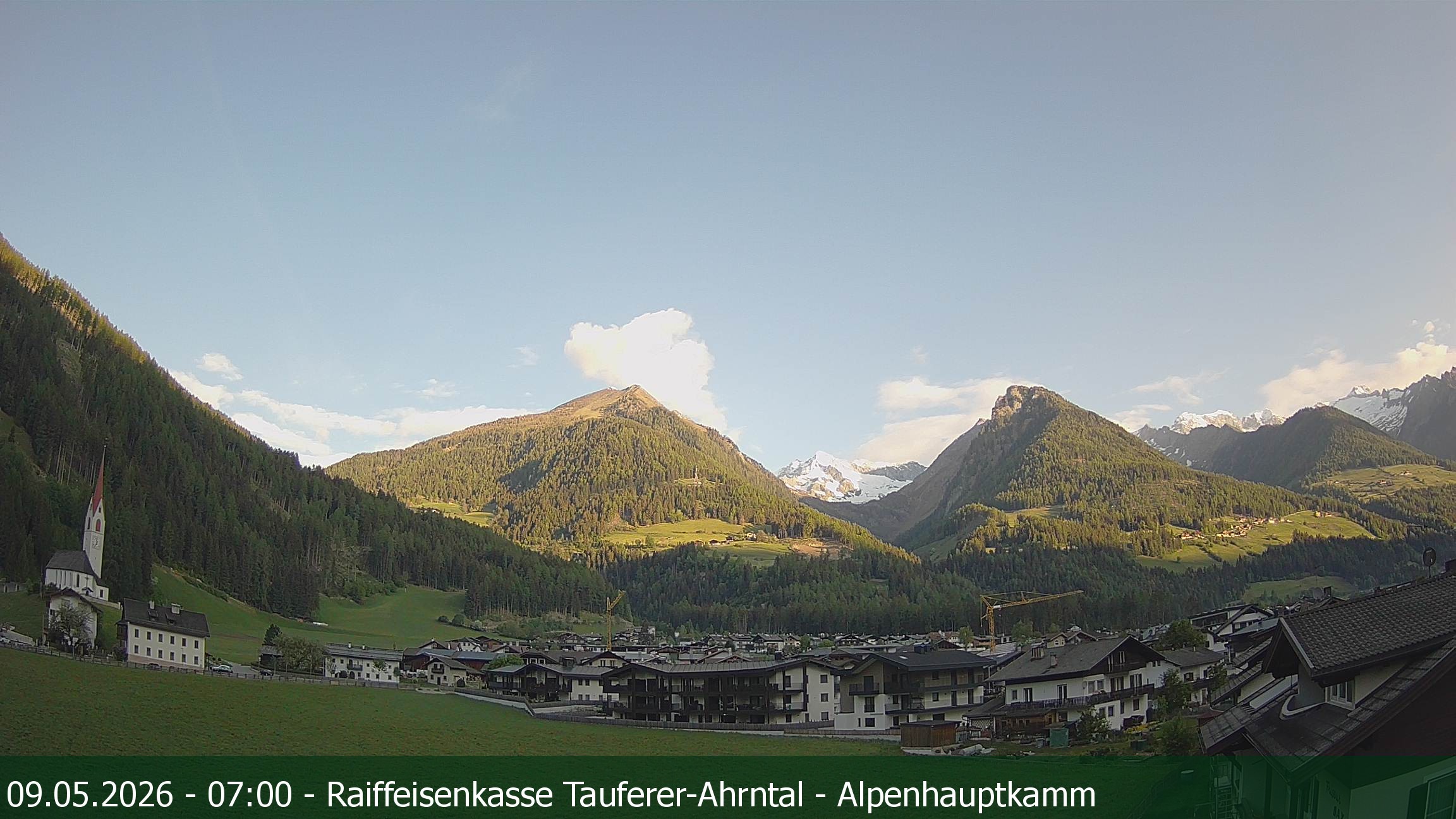 Archiv Foto Webcam Tauferer Ahrntal: Luttach